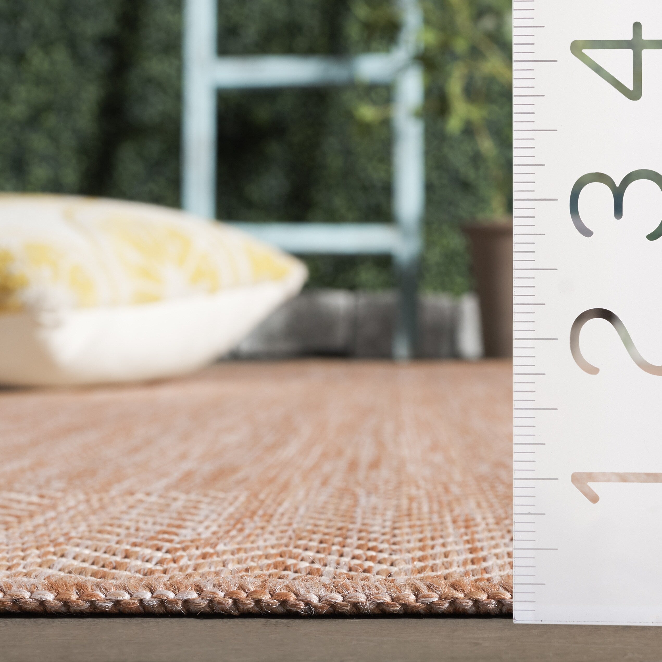 Tapis de jardin imperméable pour intérieur/extérieur SAFAVIEH Courtyard Ilmur