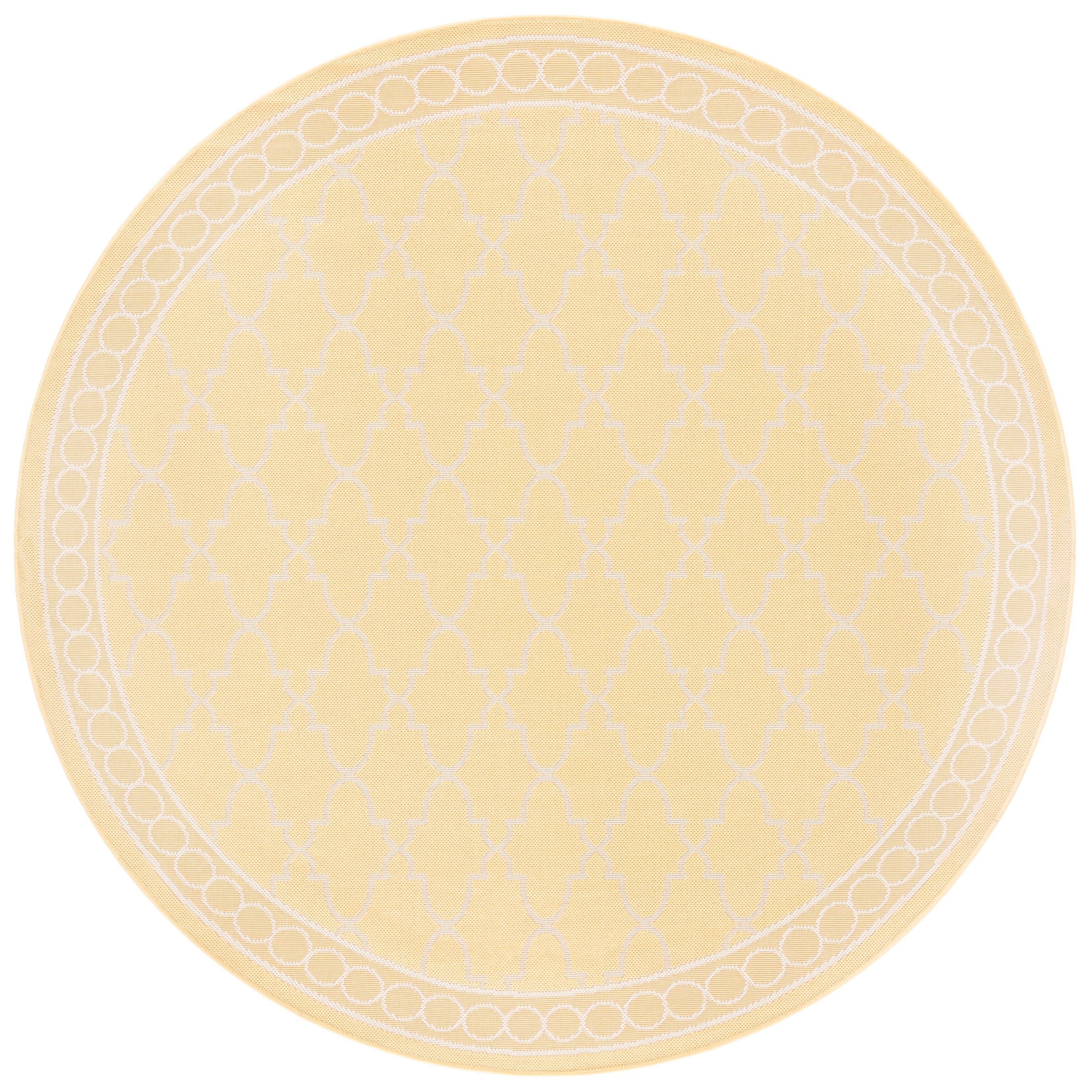 Tapis de jardin imperméable pour intérieur/extérieur SAFAVIEH Courtyard Janell Treillis