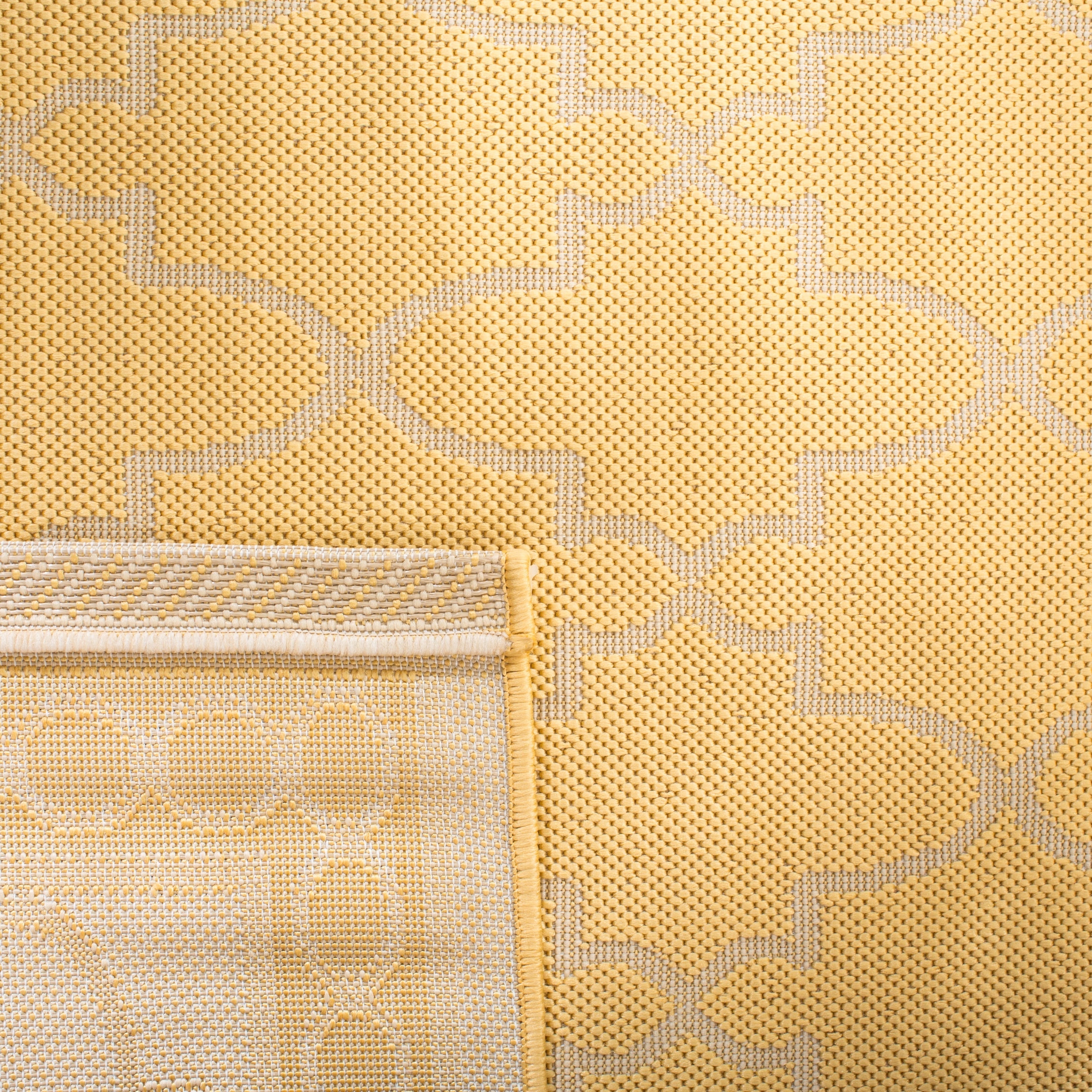 Tapis de jardin imperméable pour intérieur/extérieur SAFAVIEH Courtyard Janell Treillis