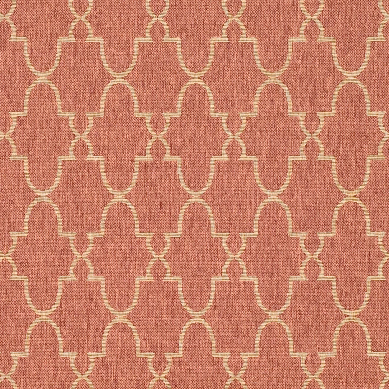 Tapis de jardin imperméable pour intérieur/extérieur SAFAVIEH Courtyard Janell Treillis