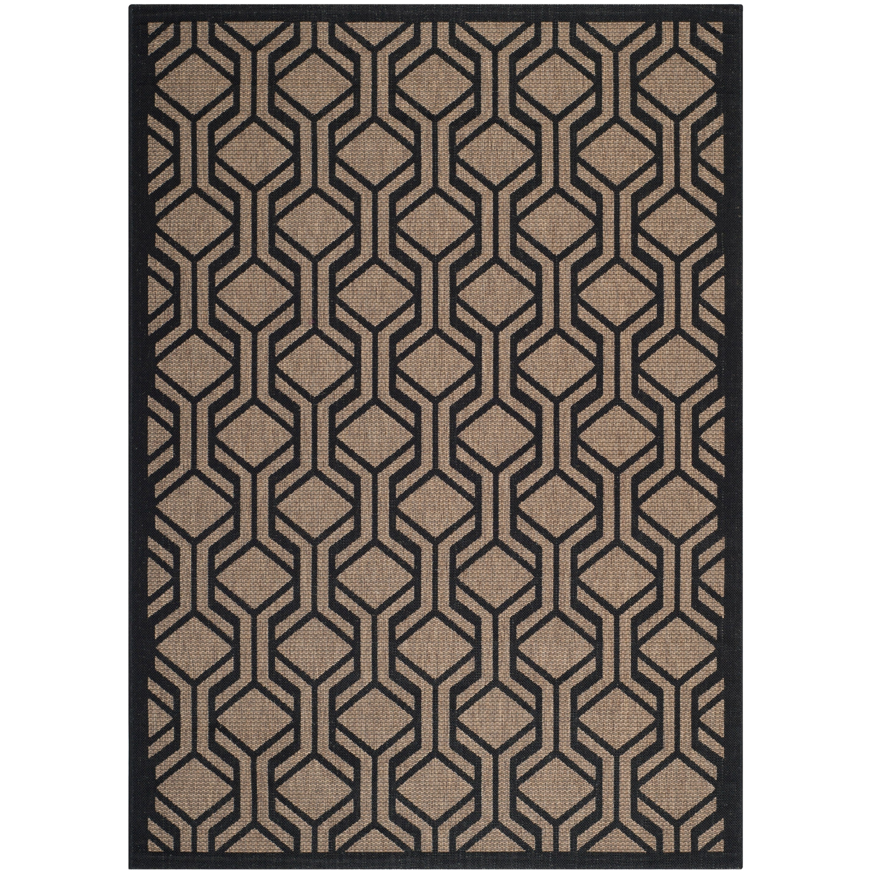 Tapis de jardin imperméable pour intérieur/extérieur SAFAVIEH Courtyard Jeanine
