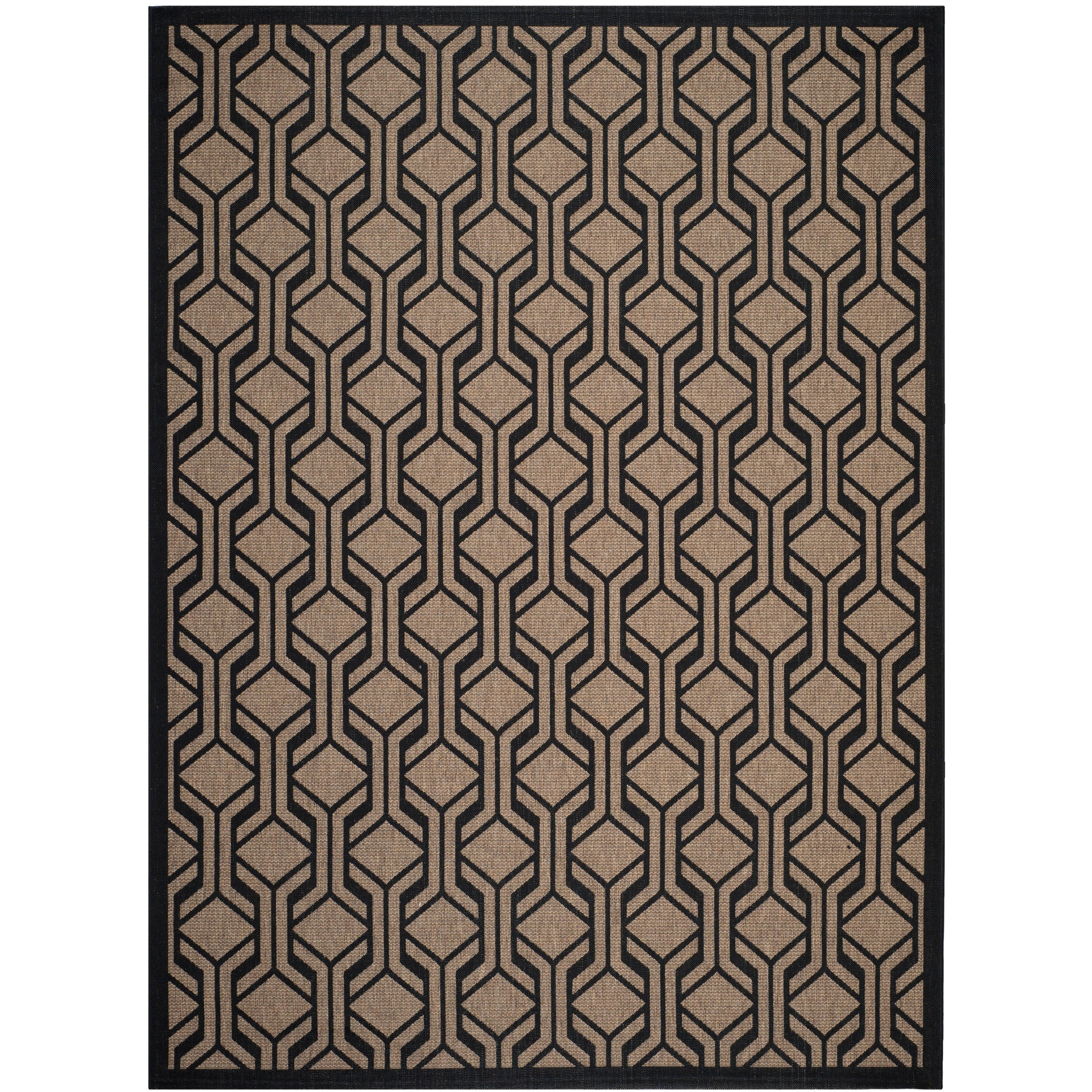 Tapis de jardin imperméable pour intérieur/extérieur SAFAVIEH Courtyard Jeanine