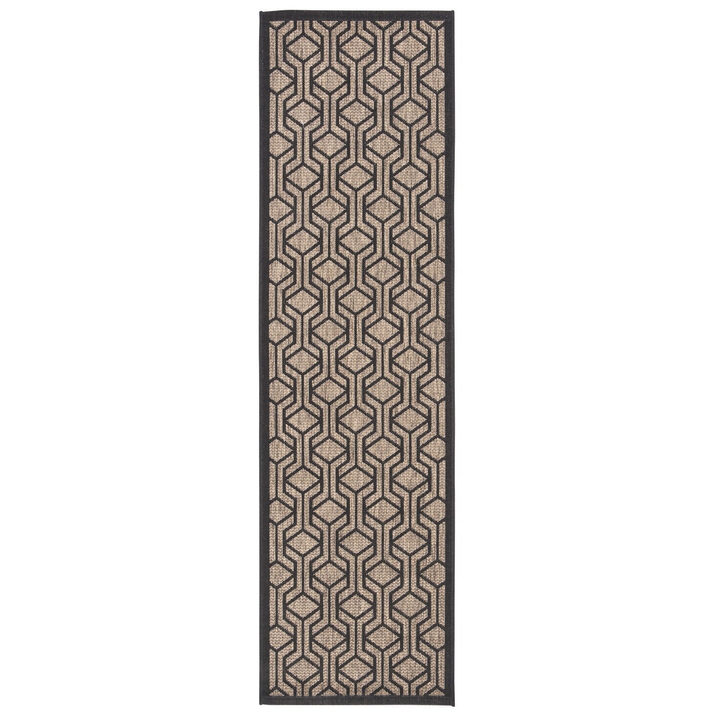 Tapis de jardin imperméable pour intérieur/extérieur SAFAVIEH Courtyard Jeanine