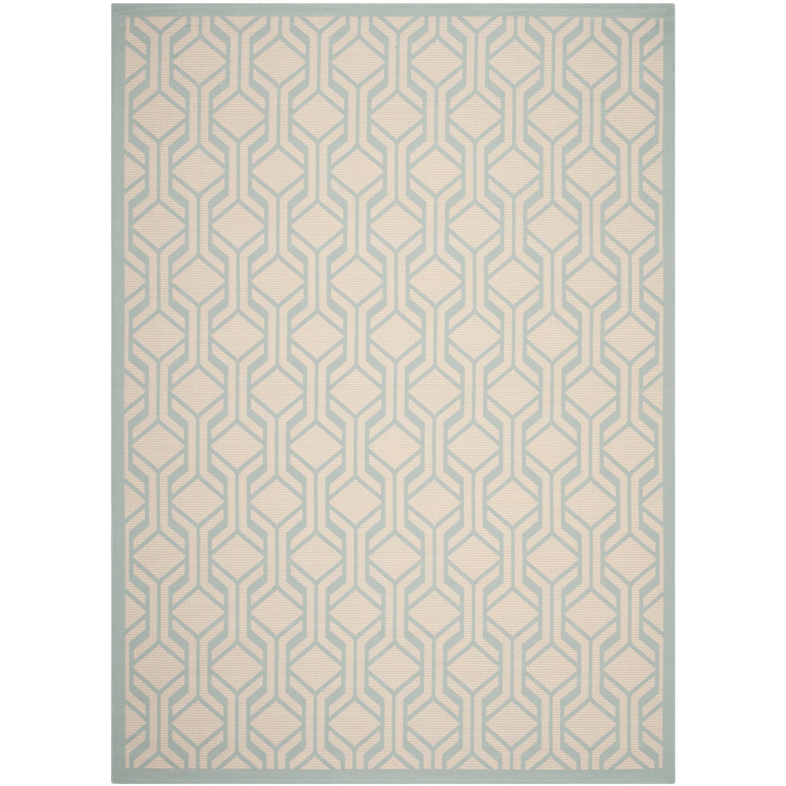 Tapis de jardin imperméable pour intérieur/extérieur SAFAVIEH Courtyard Jeanine
