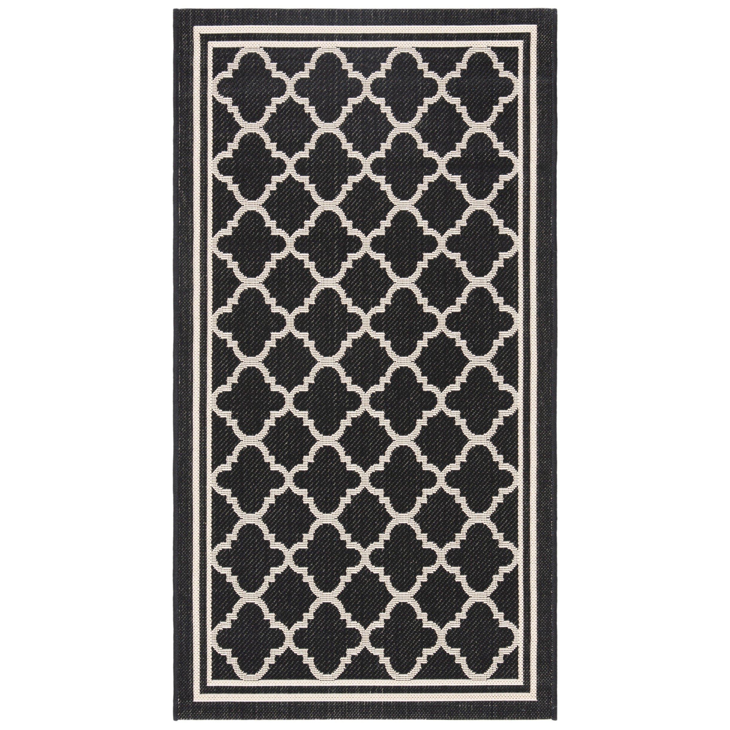 Tapis de jardin imperméable d'intérieur/extérieur SAFAVIEH Courtyard Kristelle