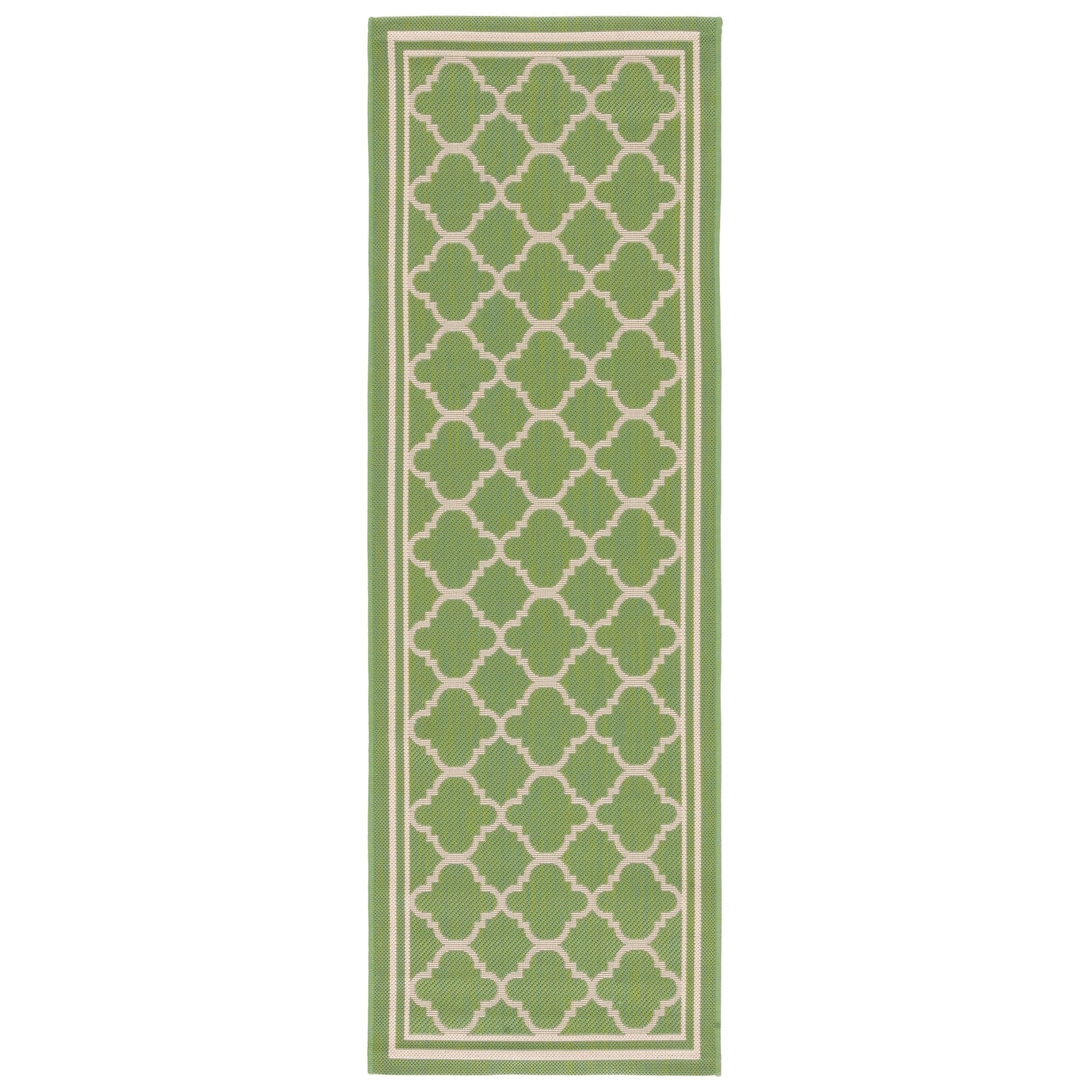 Tapis de jardin imperméable d'intérieur/extérieur SAFAVIEH Courtyard Kristelle