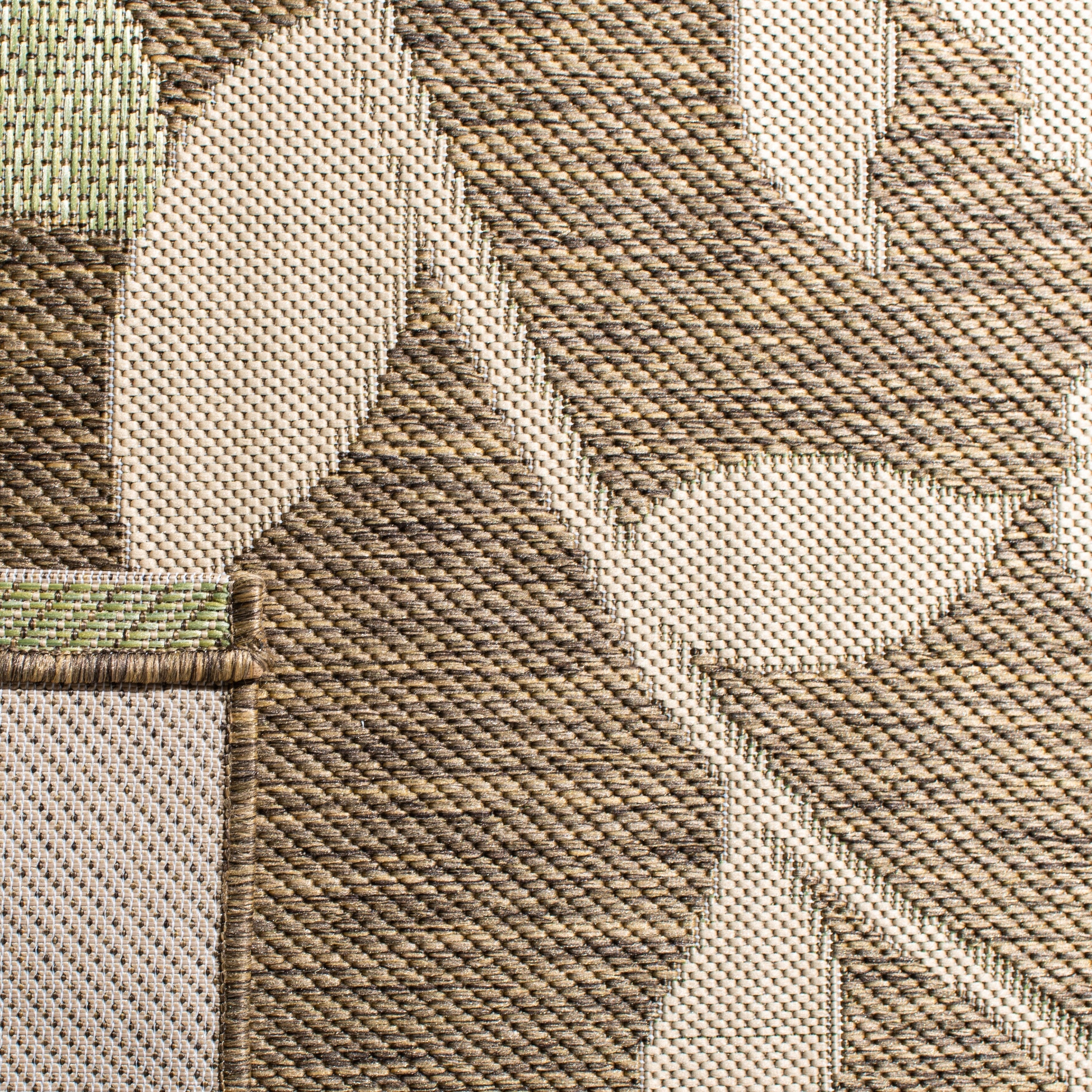 Tapis de jardin imperméable d'intérieur/extérieur SAFAVIEH Courtyard Luann Botanical