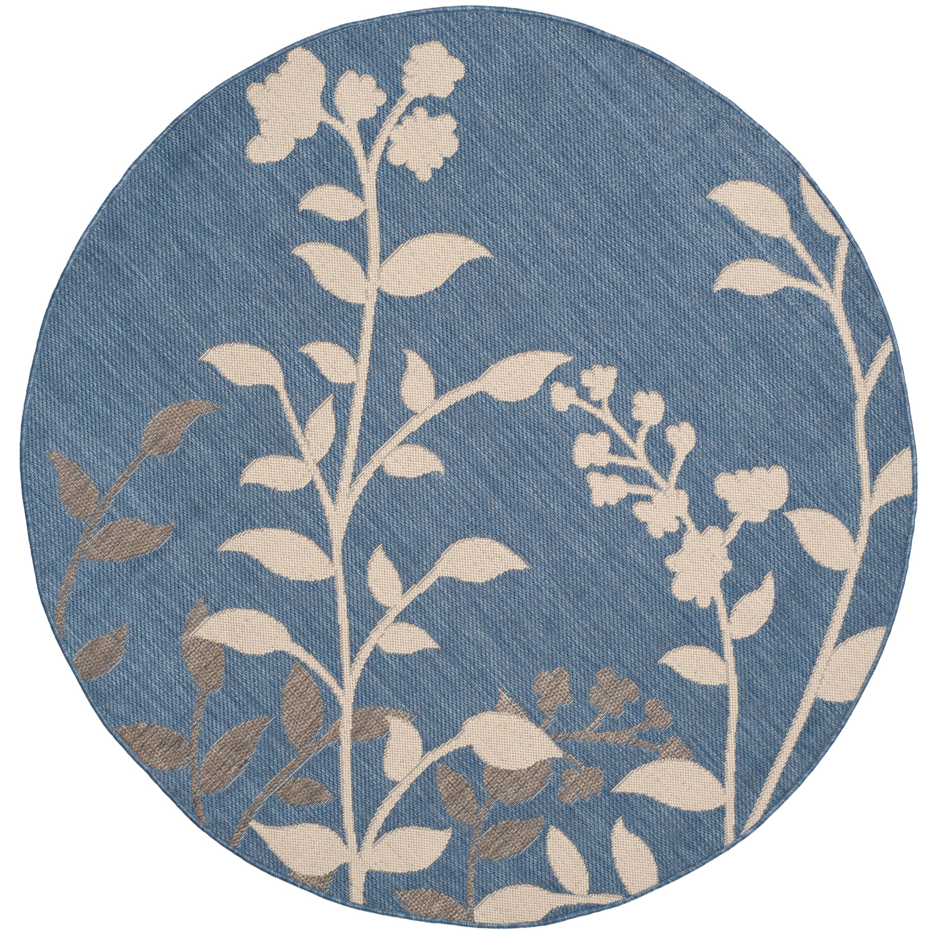 Tapis de jardin imperméable d'intérieur/extérieur SAFAVIEH Courtyard Luann Botanical