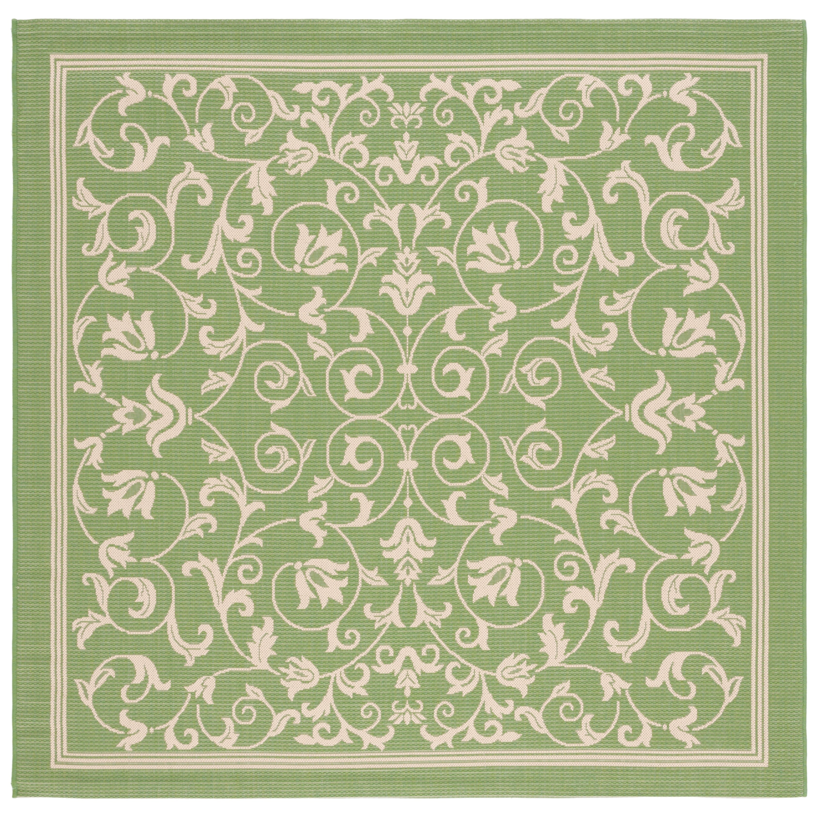 Tapis de jardin imperméable d'intérieur/extérieur SAFAVIEH Courtyard Miljeta