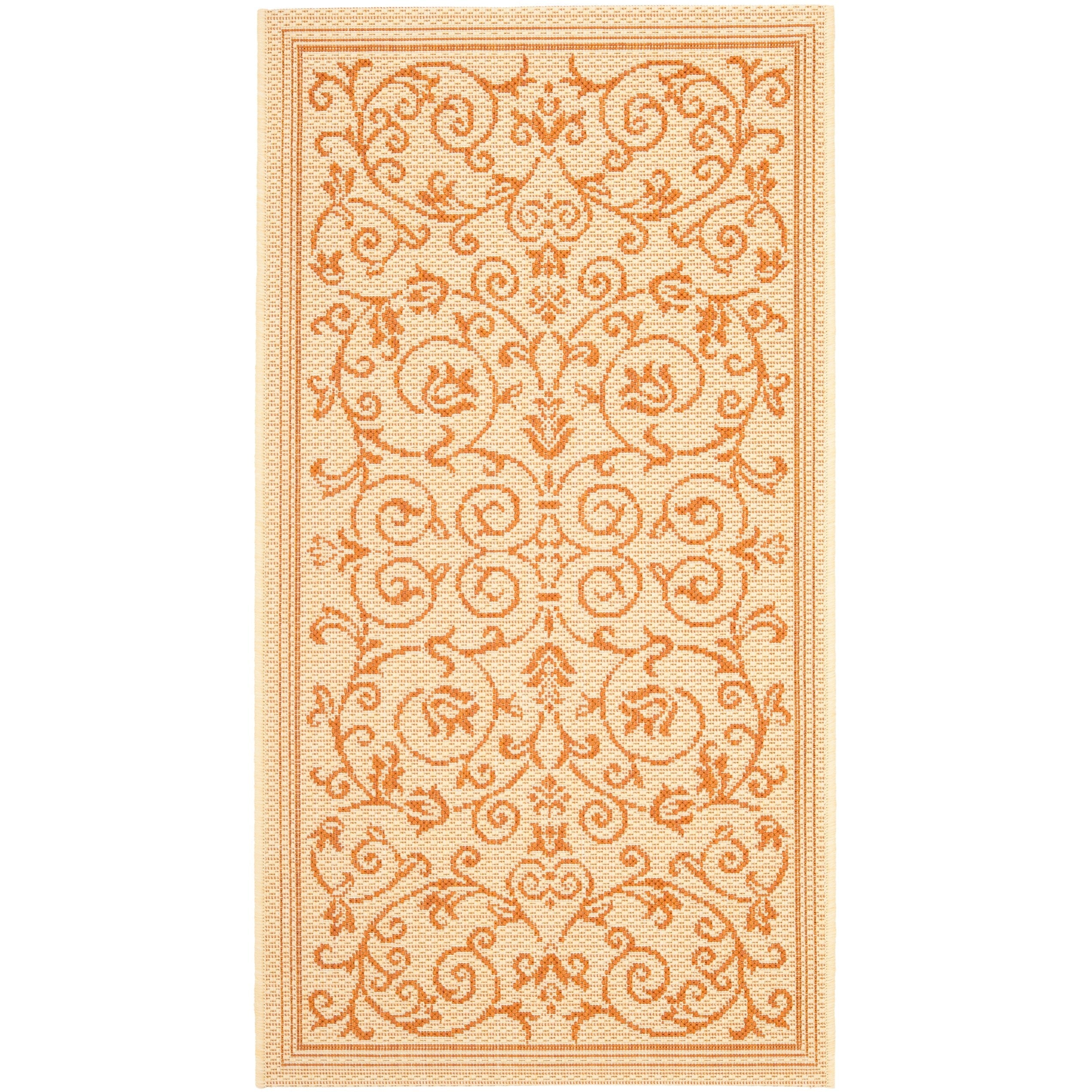 Tapis de jardin imperméable d'intérieur/extérieur SAFAVIEH Courtyard Miljeta
