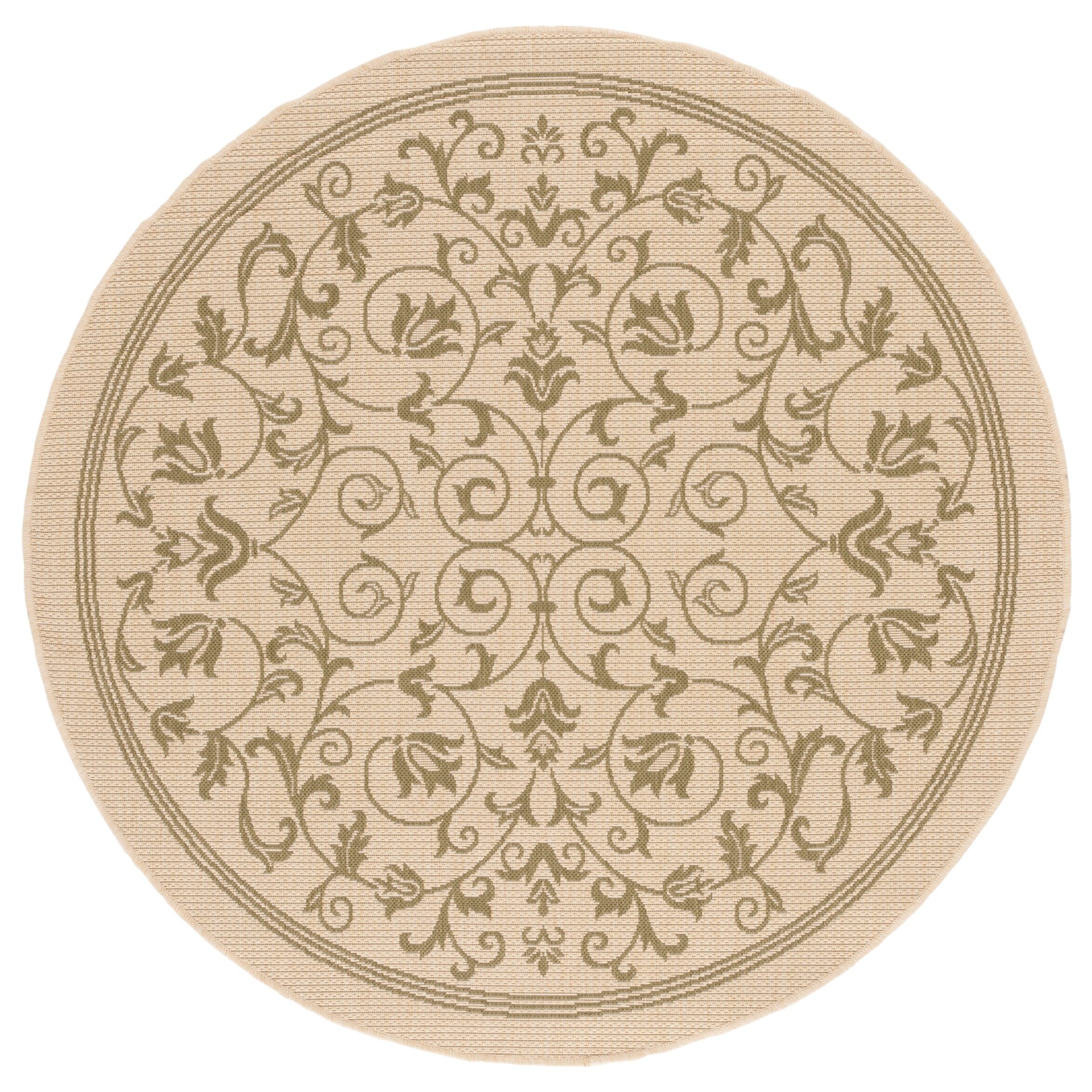 Tapis de jardin imperméable d'intérieur/extérieur SAFAVIEH Courtyard Miljeta