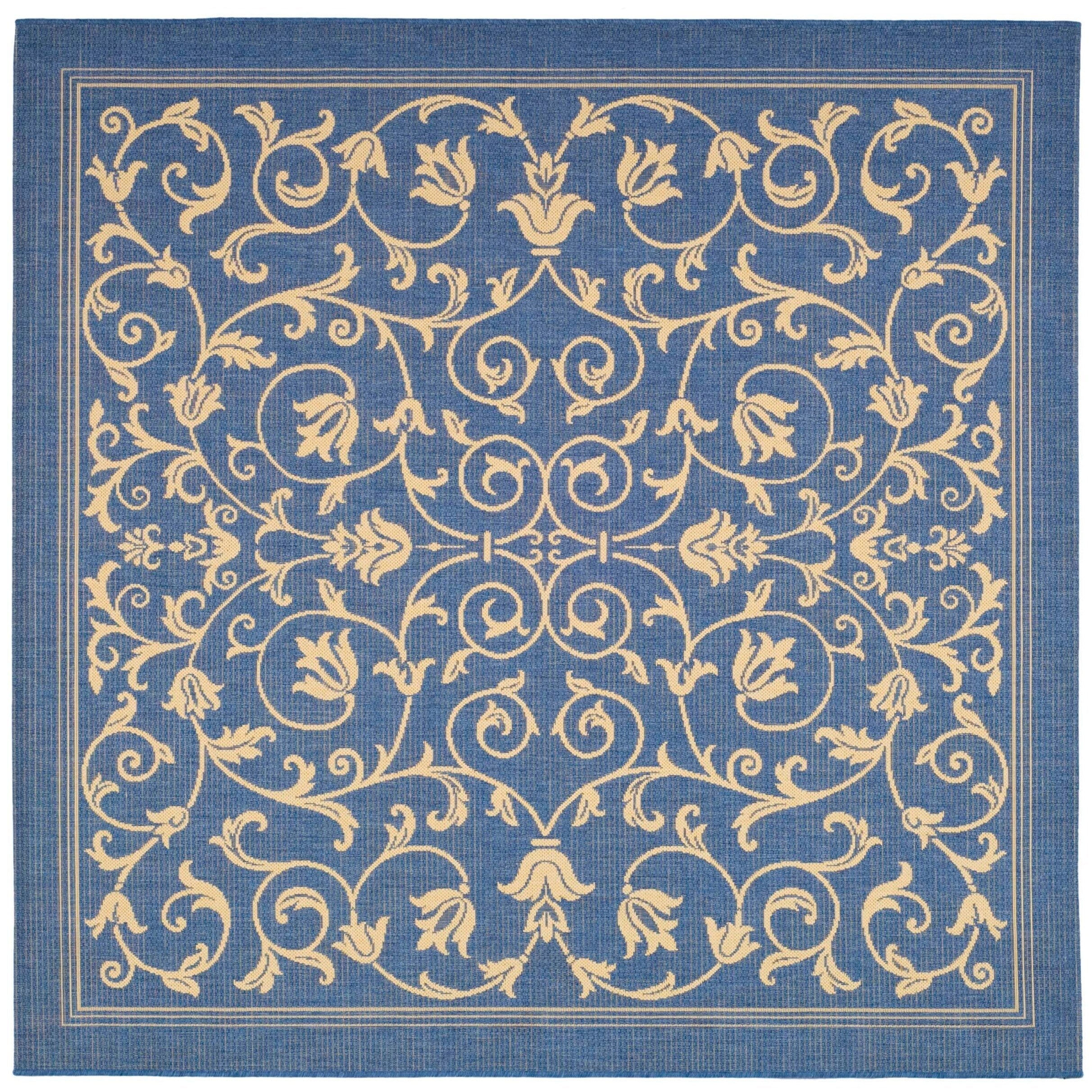 Tapis de jardin imperméable d'intérieur/extérieur SAFAVIEH Courtyard Miljeta