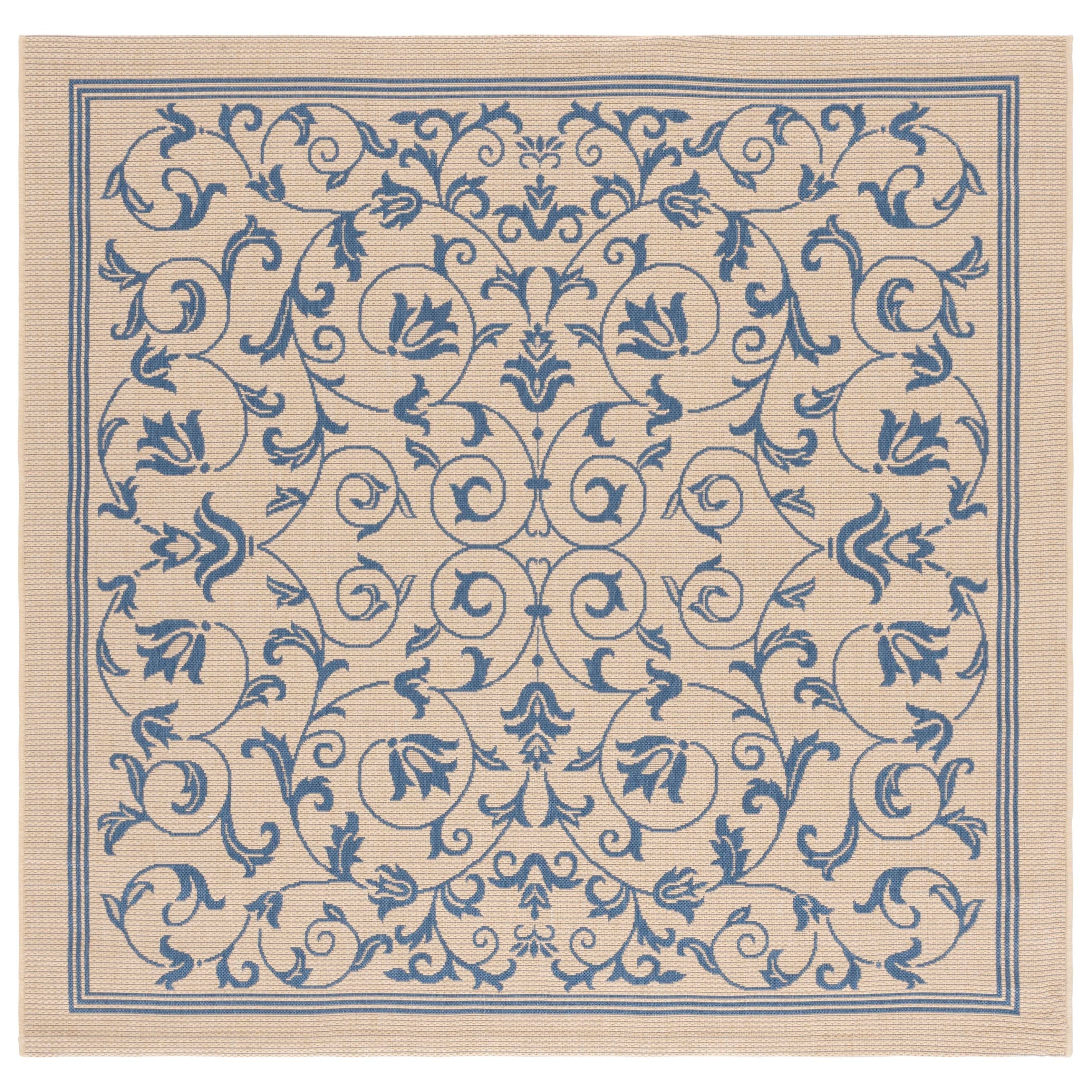 Tapis de jardin imperméable d'intérieur/extérieur SAFAVIEH Courtyard Miljeta