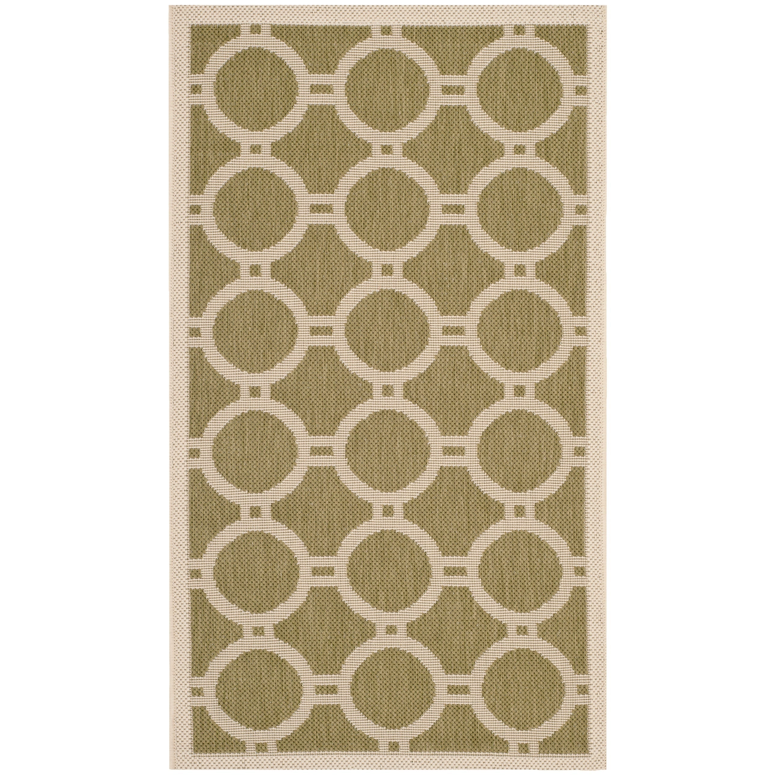 Tapis de jardin imperméable d'intérieur/extérieur SAFAVIEH Courtyard Nira