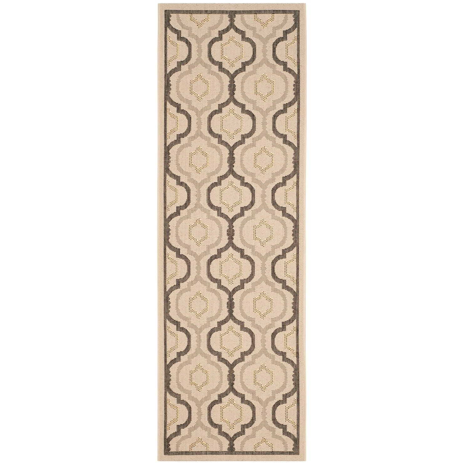 Tapis de jardin imperméable pour intérieur/extérieur SAFAVIEH Courtyard Oyvor