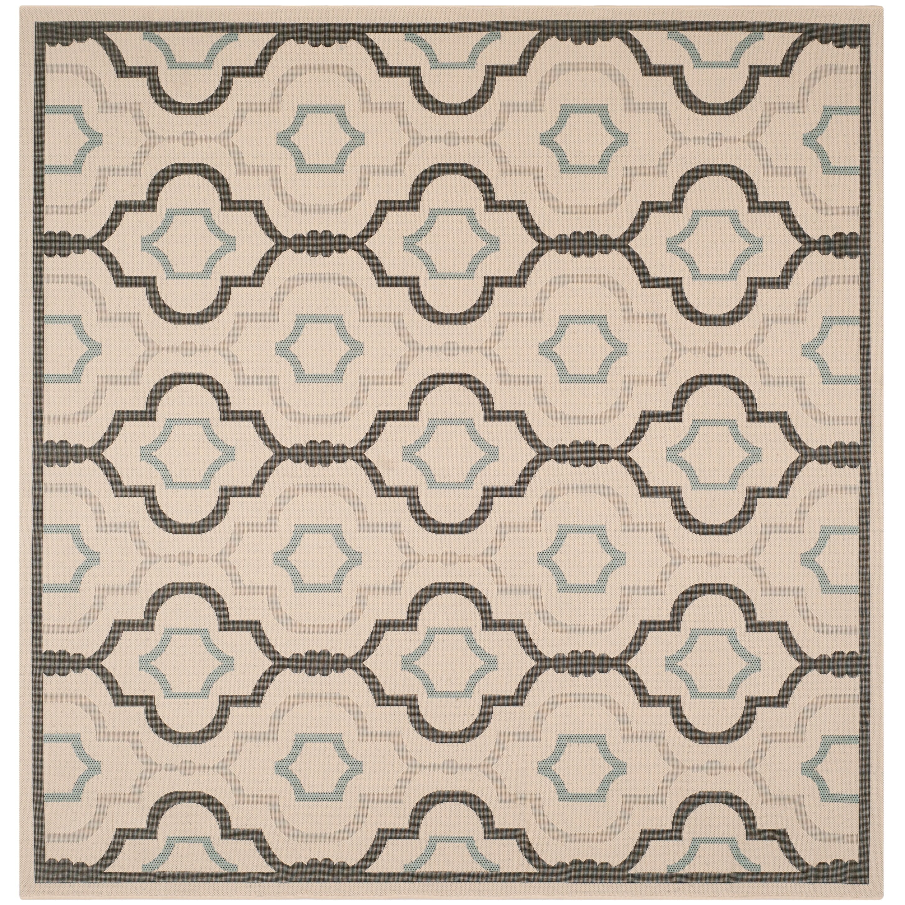 Tapis de jardin imperméable pour intérieur/extérieur SAFAVIEH Courtyard Oyvor