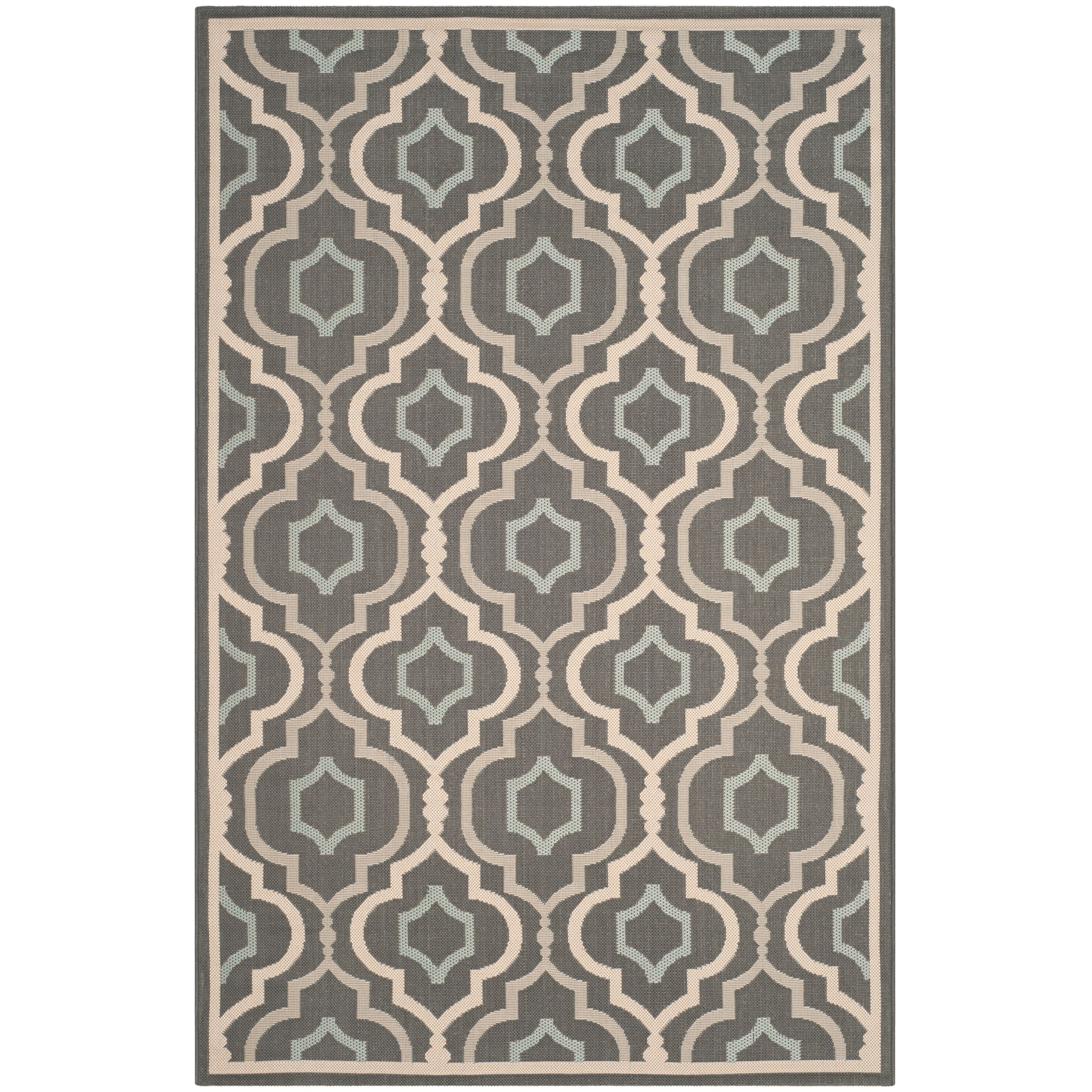 Tapis de jardin imperméable pour intérieur/extérieur SAFAVIEH Courtyard Oyvor