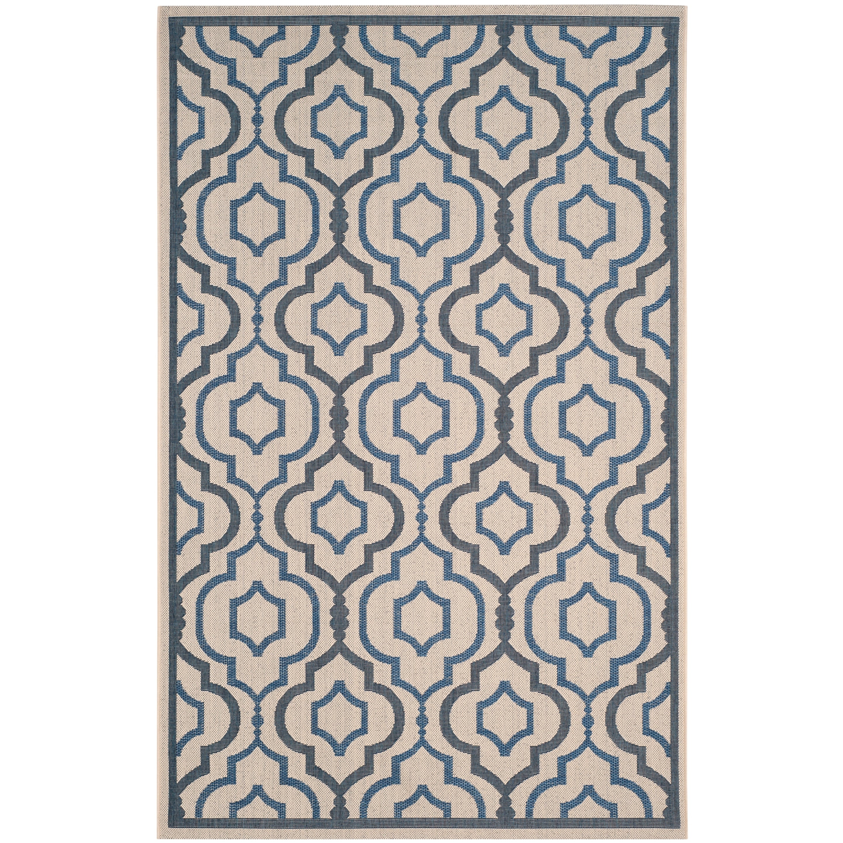 Tapis de jardin imperméable pour intérieur/extérieur SAFAVIEH Courtyard Oyvor