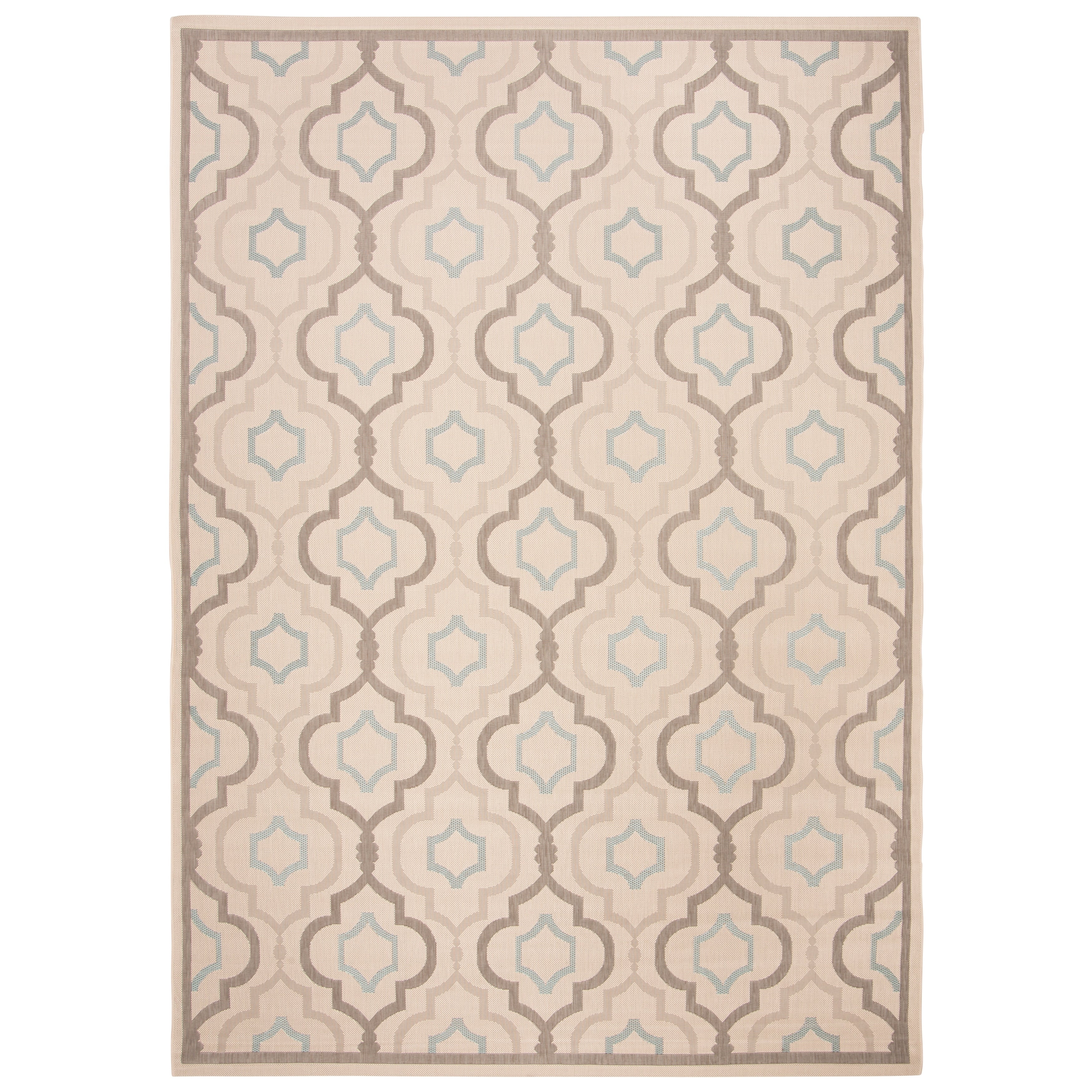 Tapis de jardin imperméable pour intérieur/extérieur SAFAVIEH Courtyard Oyvor