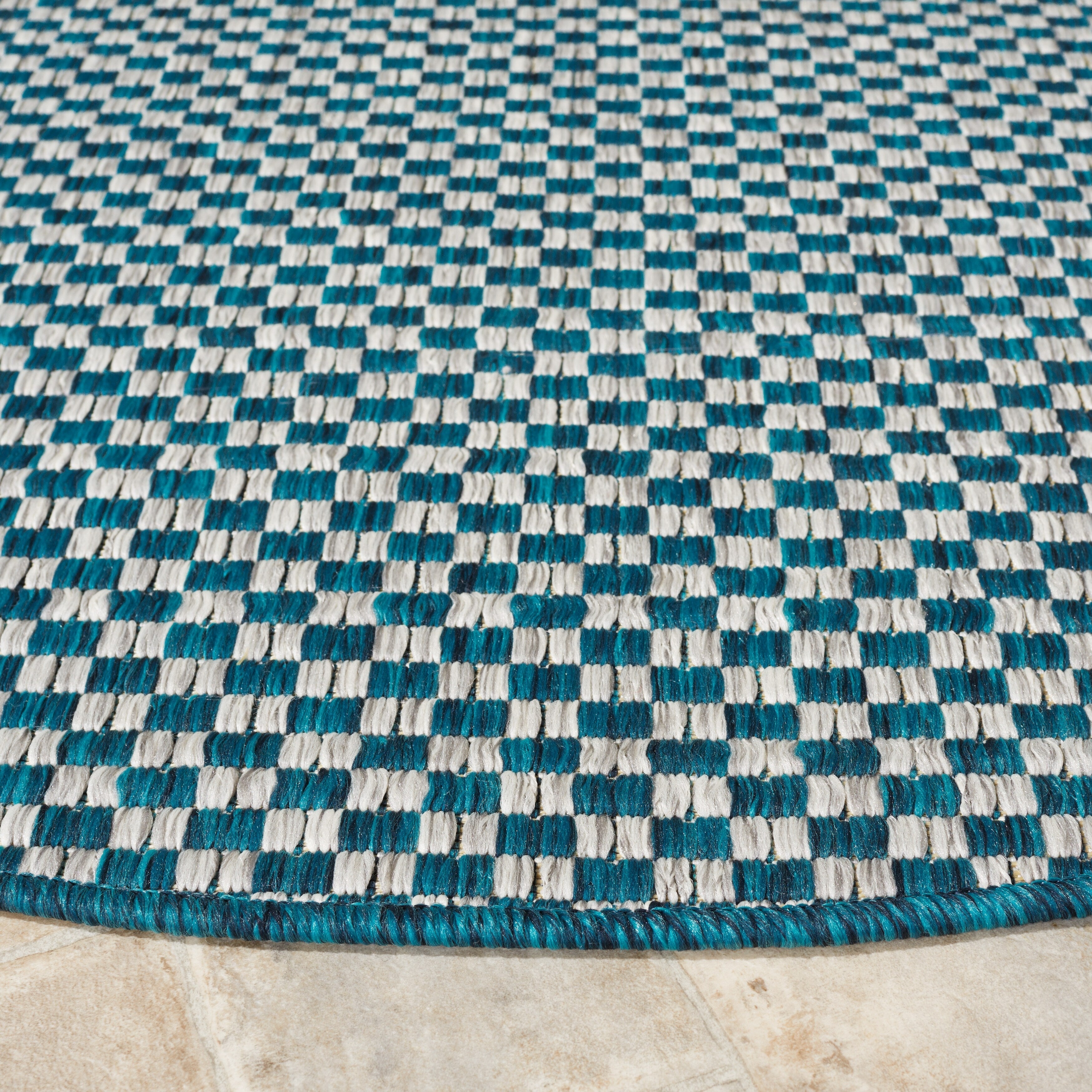 Tapis de jardin imperméable pour intérieur/extérieur SAFAVIEH Courtyard Ragini