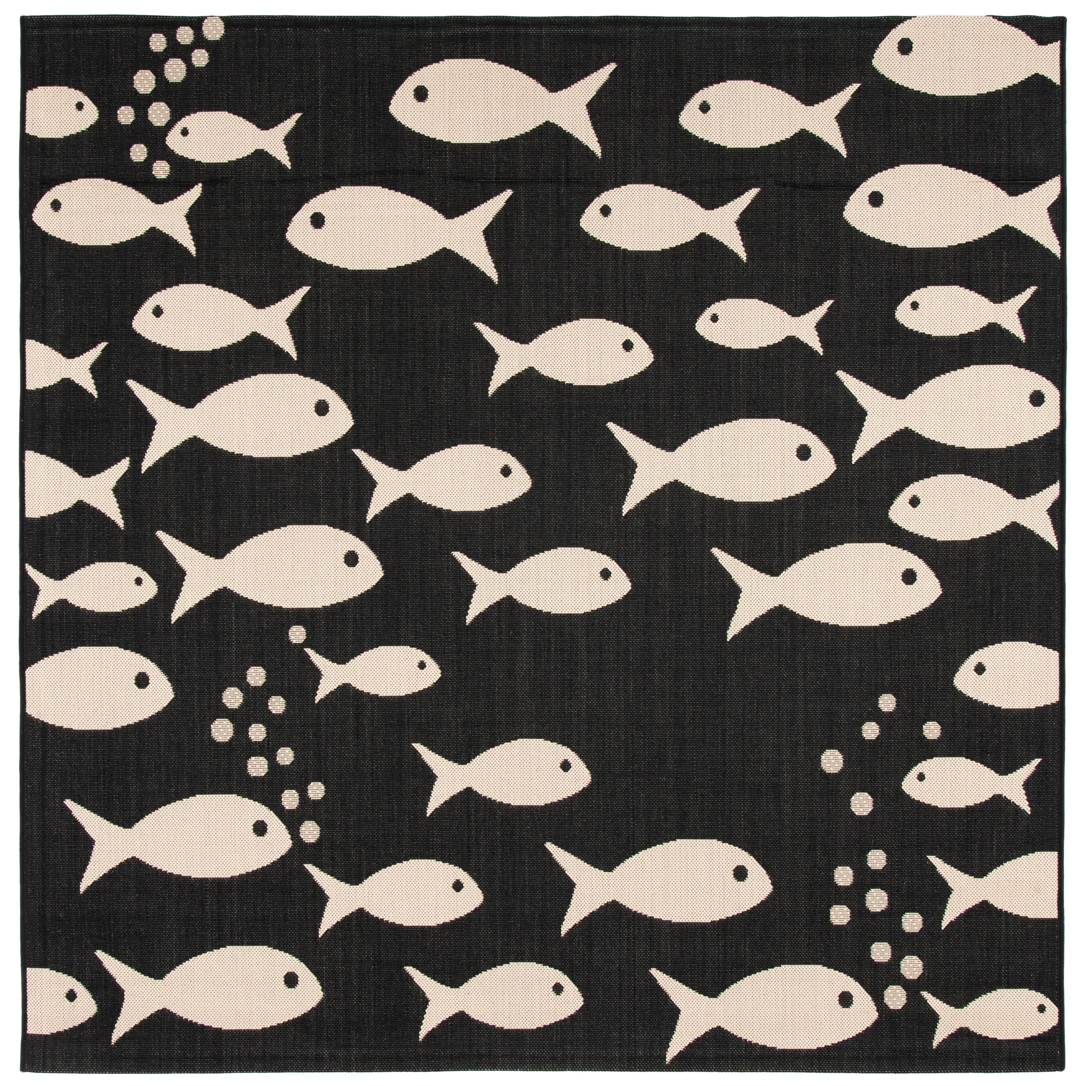 Tapis de jardin imperméable pour intérieur/extérieur SAFAVIEH Courtyard Ragne