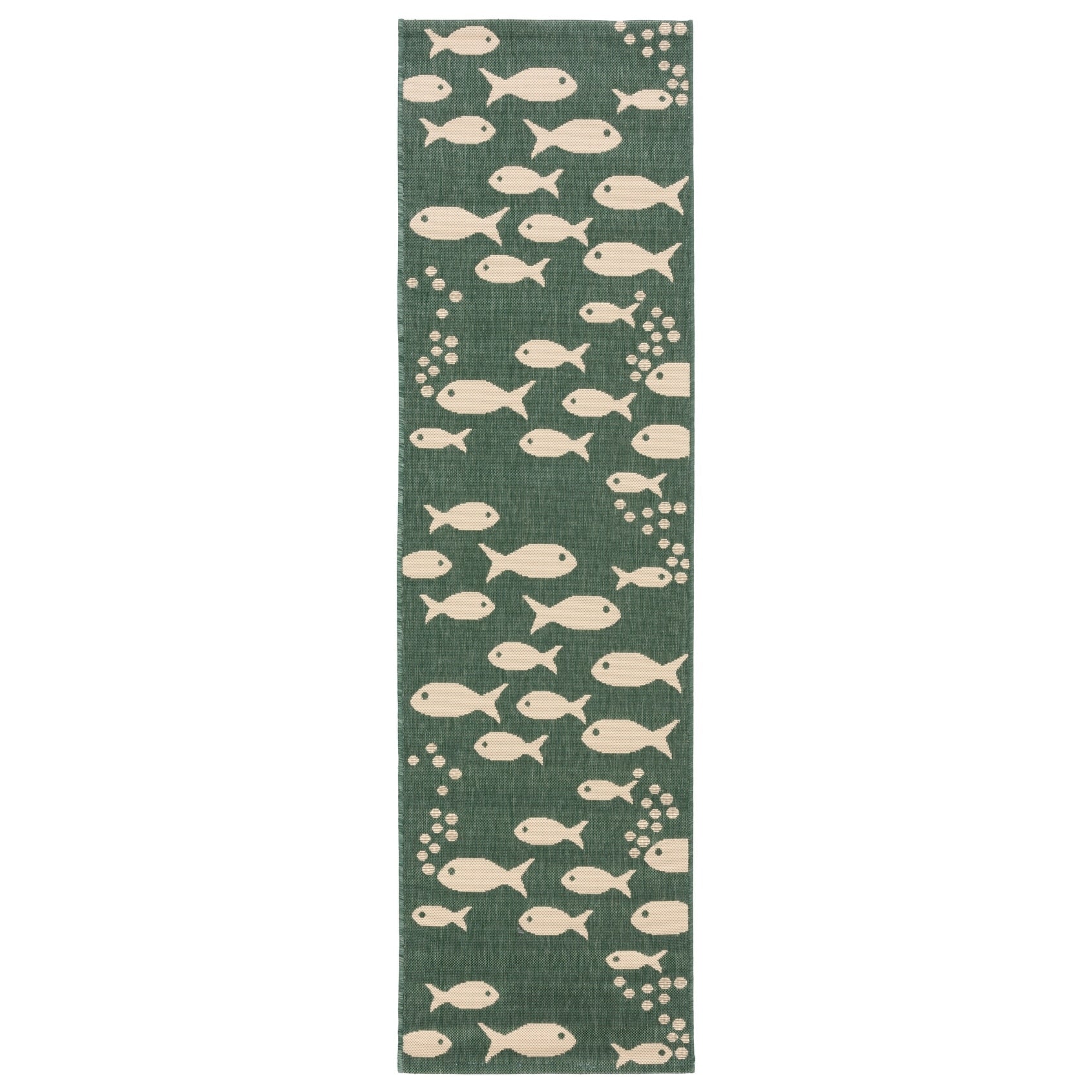 Tapis de jardin imperméable pour intérieur/extérieur SAFAVIEH Courtyard Ragne