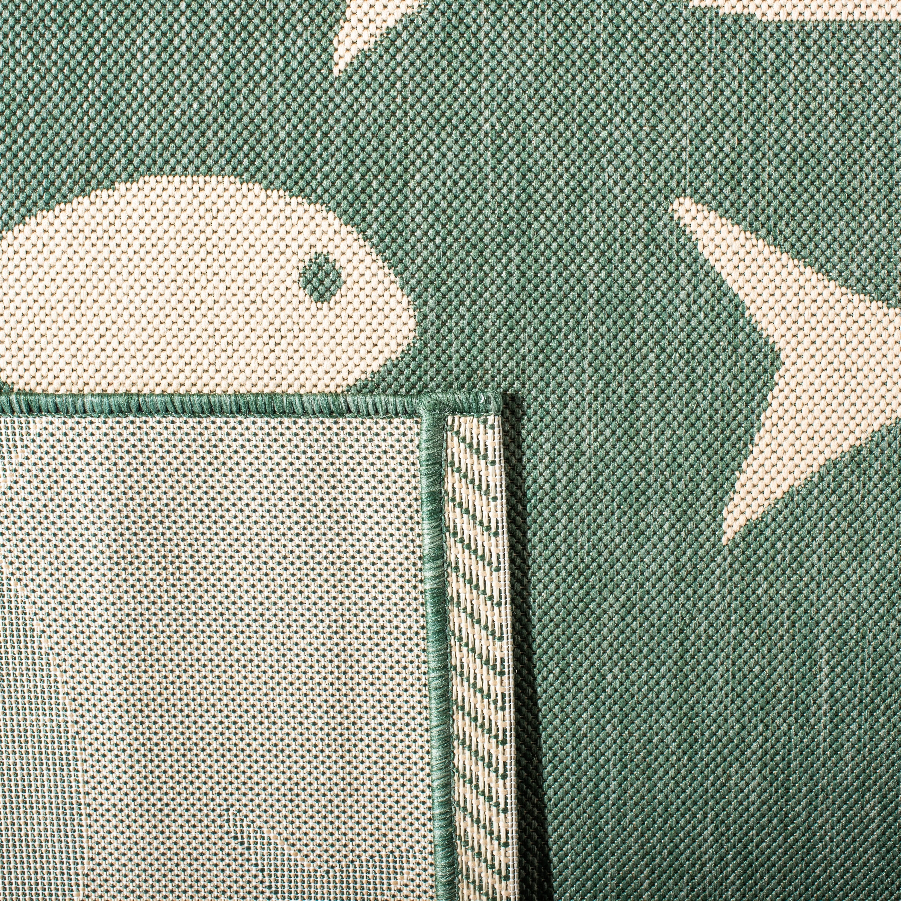 Tapis de jardin imperméable pour intérieur/extérieur SAFAVIEH Courtyard Ragne