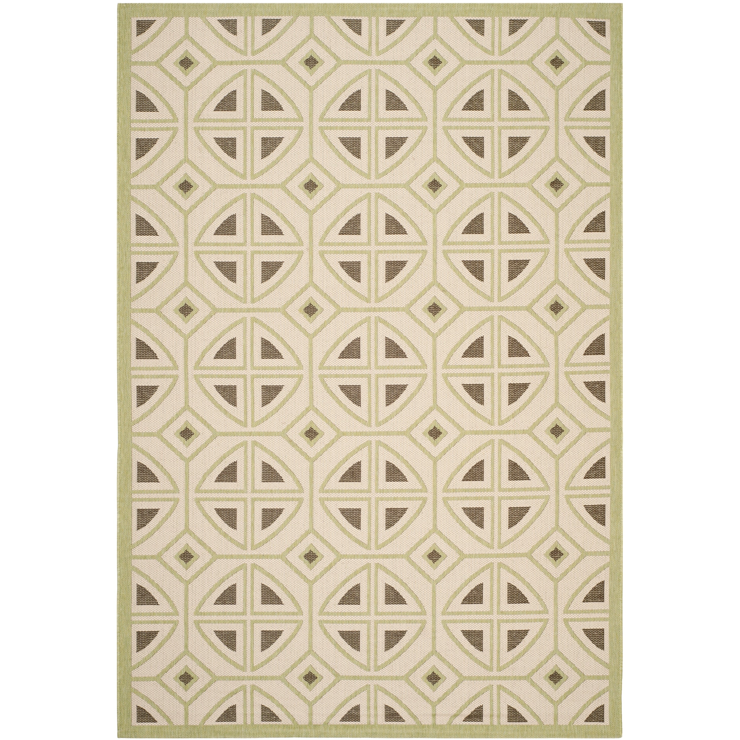Tapis de jardin imperméable pour intérieur/extérieur SAFAVIEH Courtyard Saundra