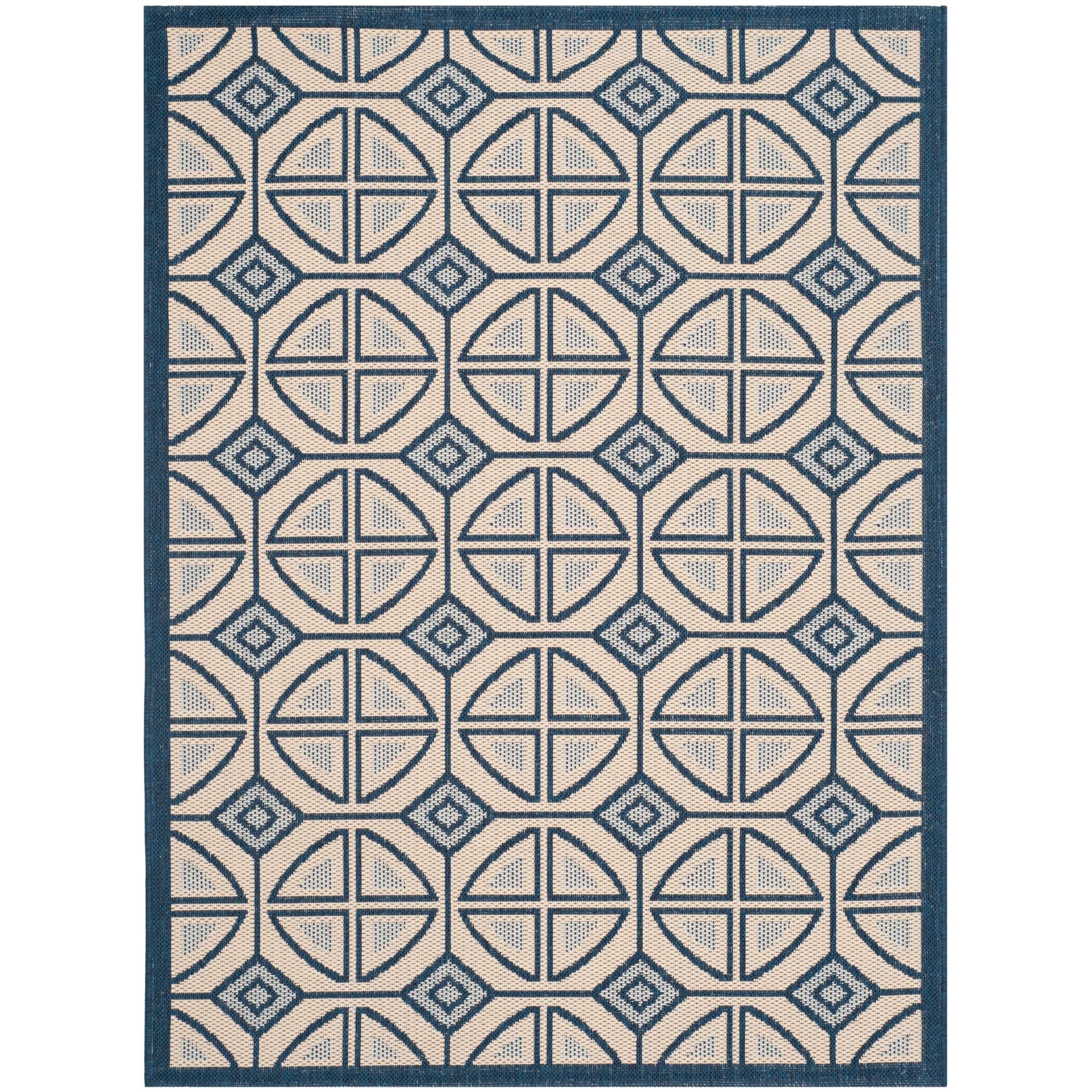 Tapis de jardin imperméable pour intérieur/extérieur SAFAVIEH Courtyard Saundra