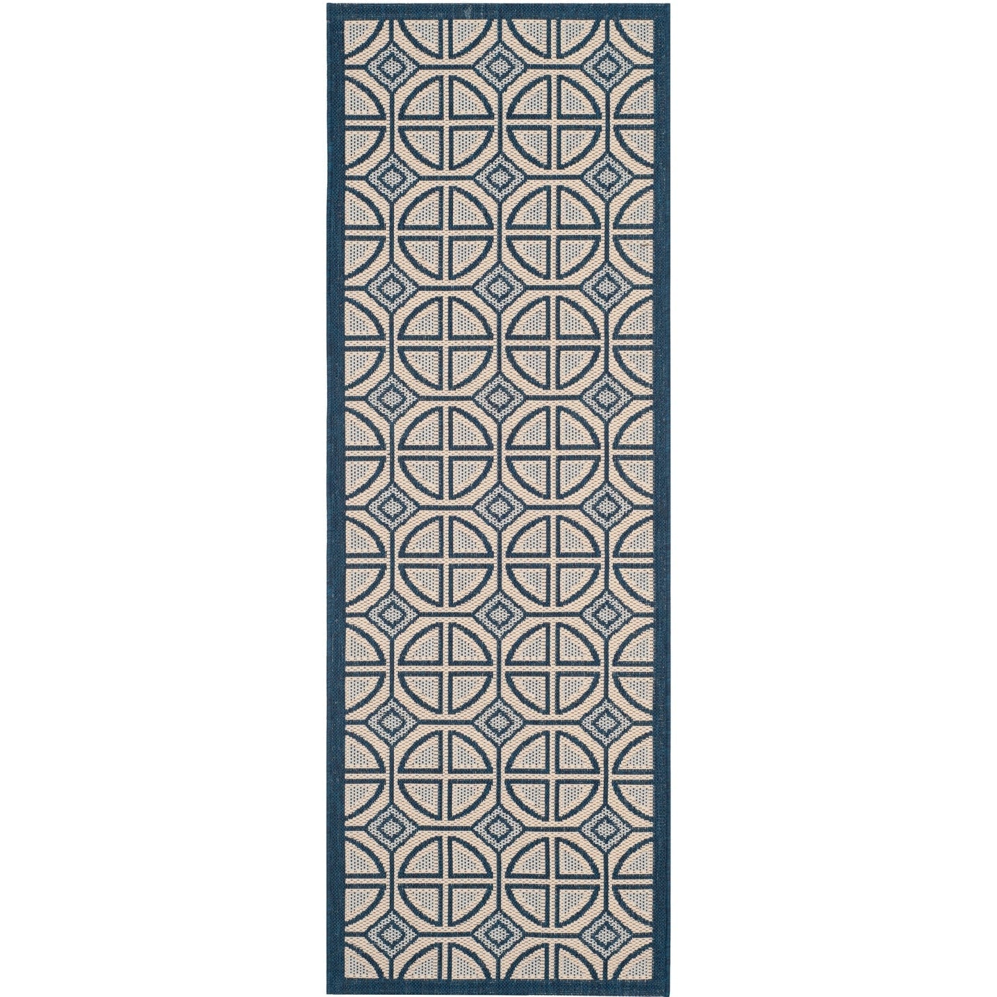 Tapis de jardin imperméable pour intérieur/extérieur SAFAVIEH Courtyard Saundra