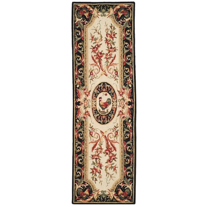 Tapis en laine fait main Chelsea Anni French Country Rooster de SAFAVIEH