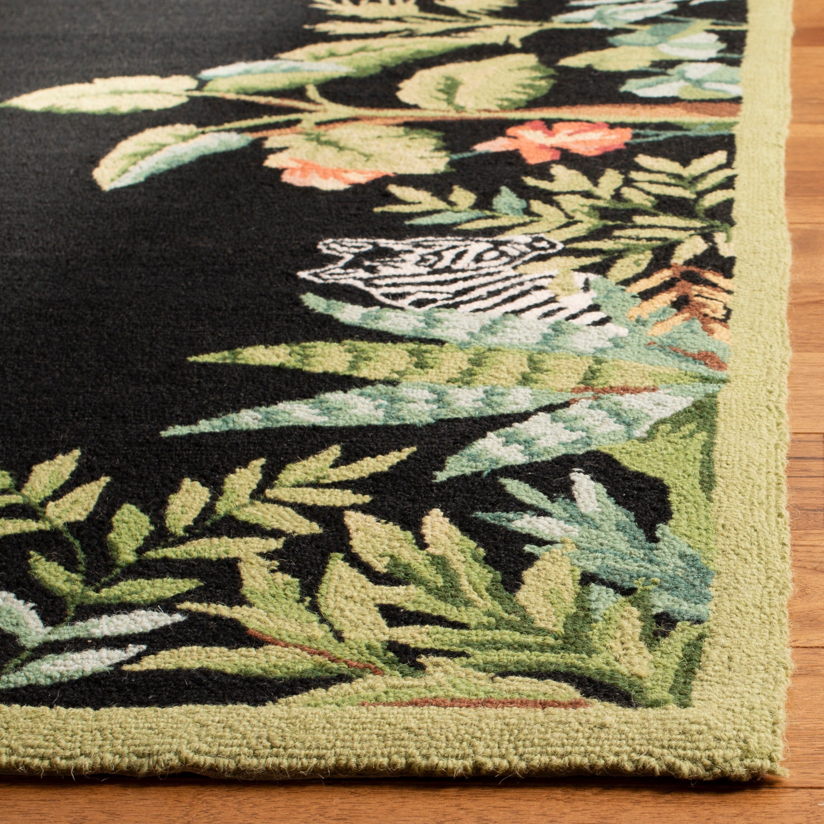 Tapis en laine fait main Chelsea Margrieta de style campagnard français SAFAVIEH
