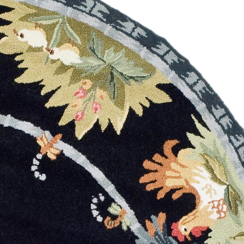 Tapis en laine fait main Chelsea Yauheniya de style coq de campagne française SAFAVIEH