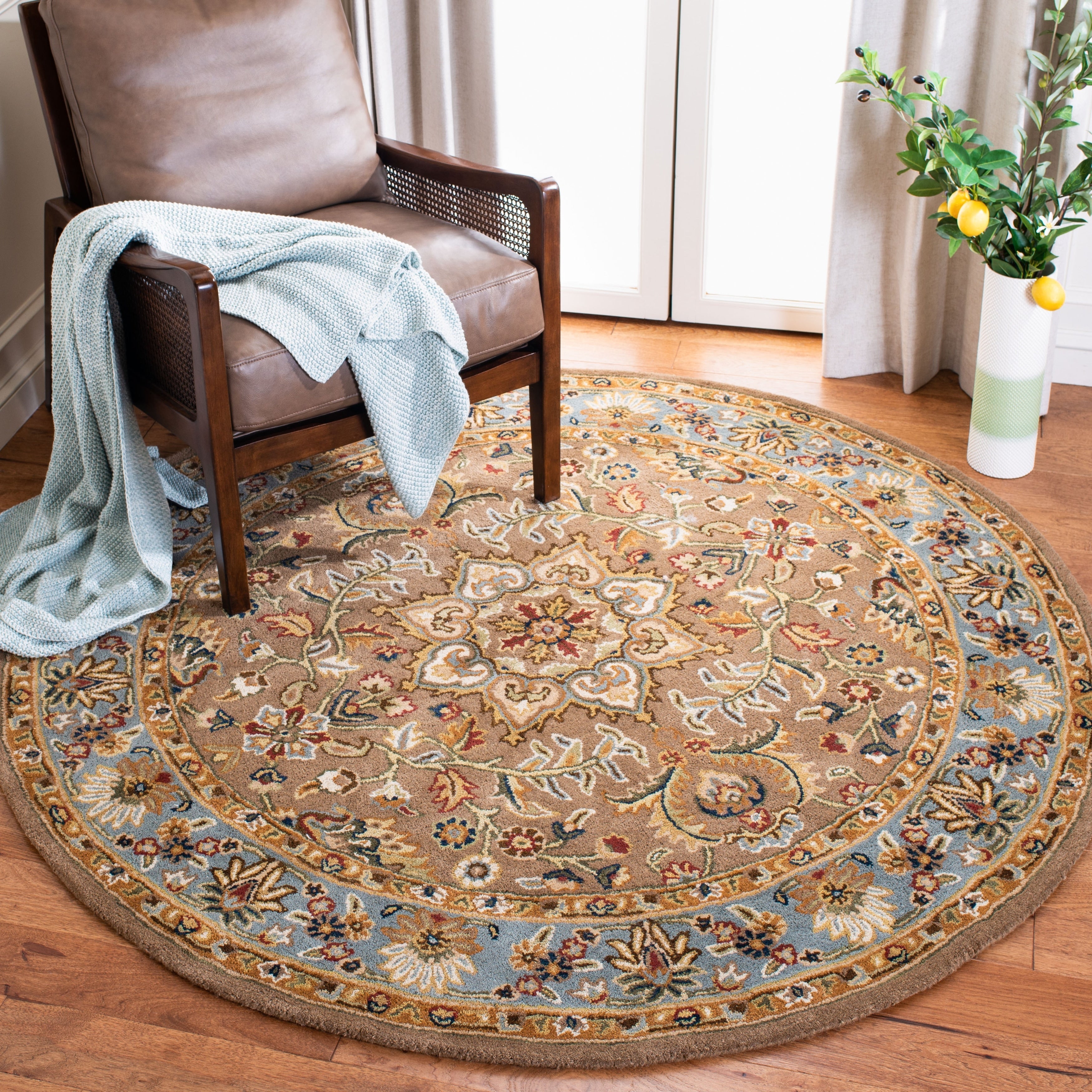 Tapis oriental traditionnel en laine Marharita classique fait main SAFAVIEH