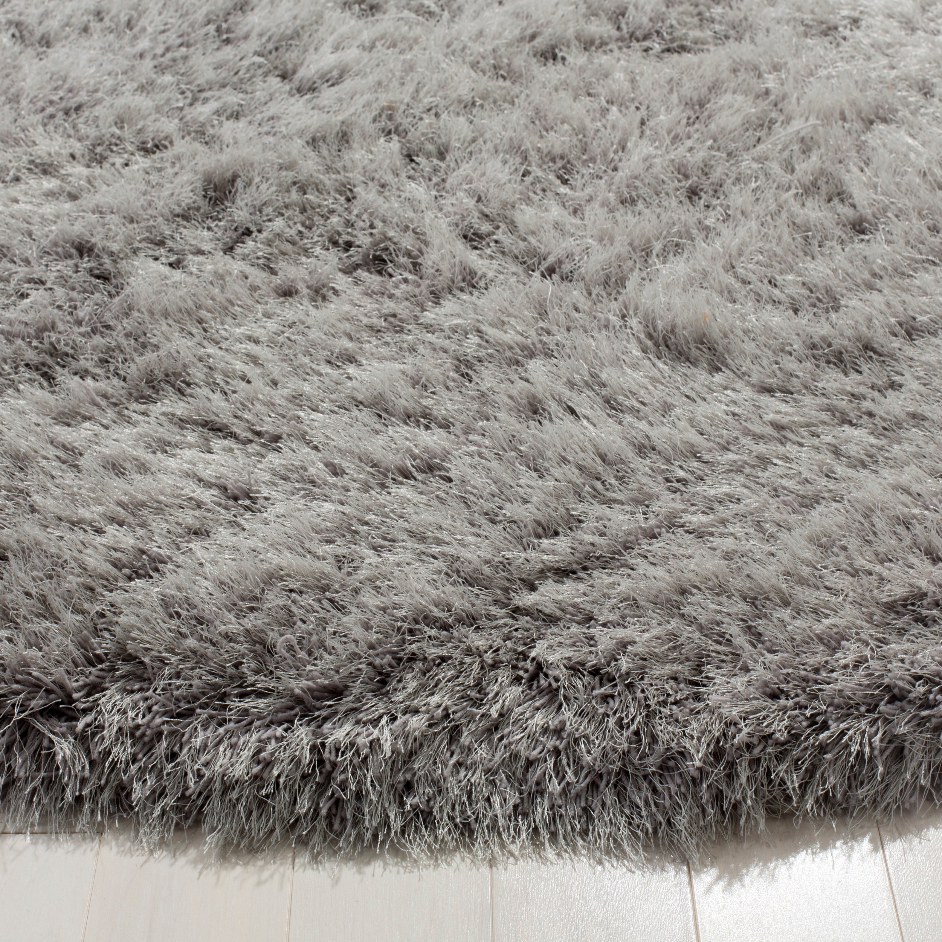 Tapis Fiona Shag Djenka fait main SAFAVIEH de 3 pouces d'épaisseur