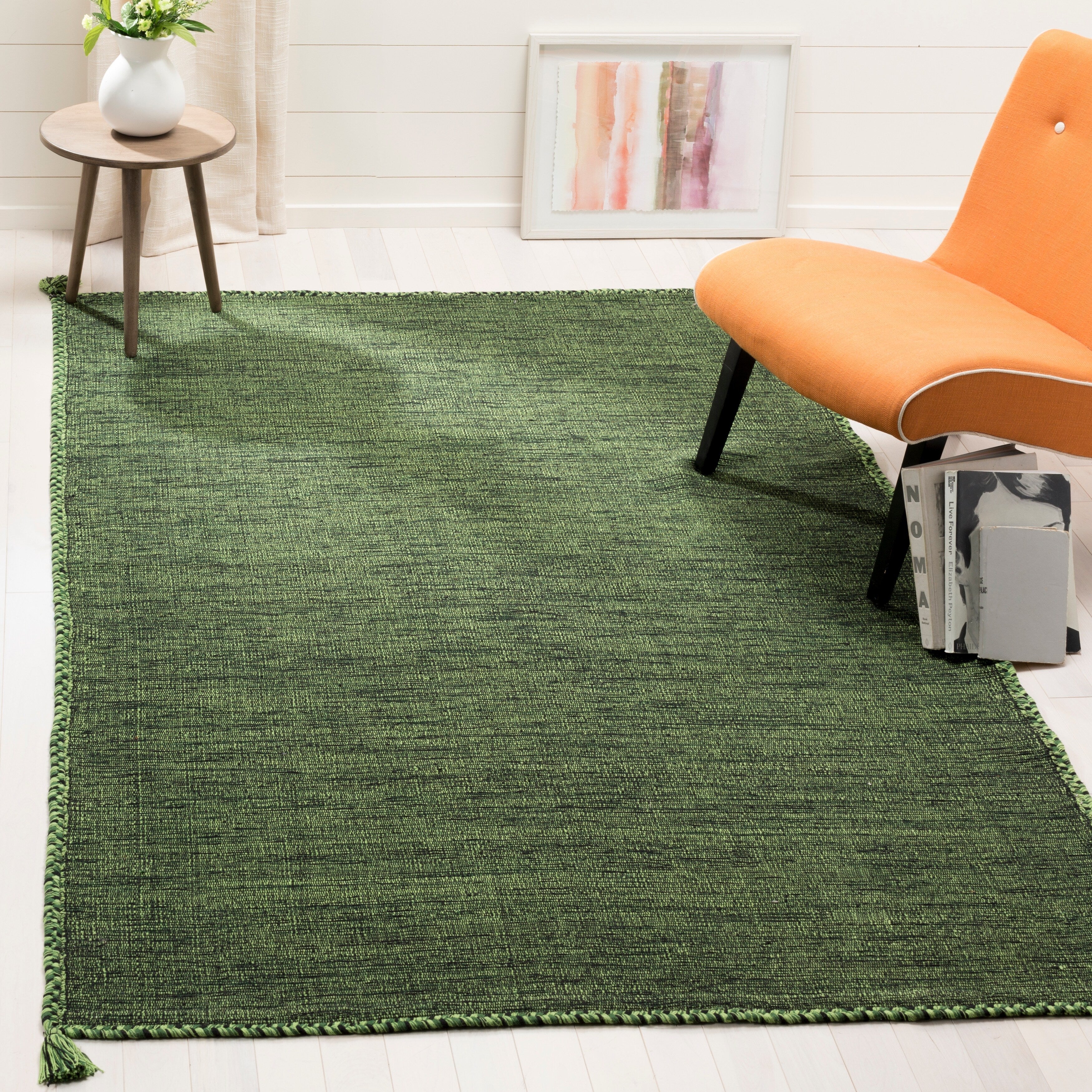 Tapis décontracté en coton tissé à plat Montauk Jahi de SAFAVIEH