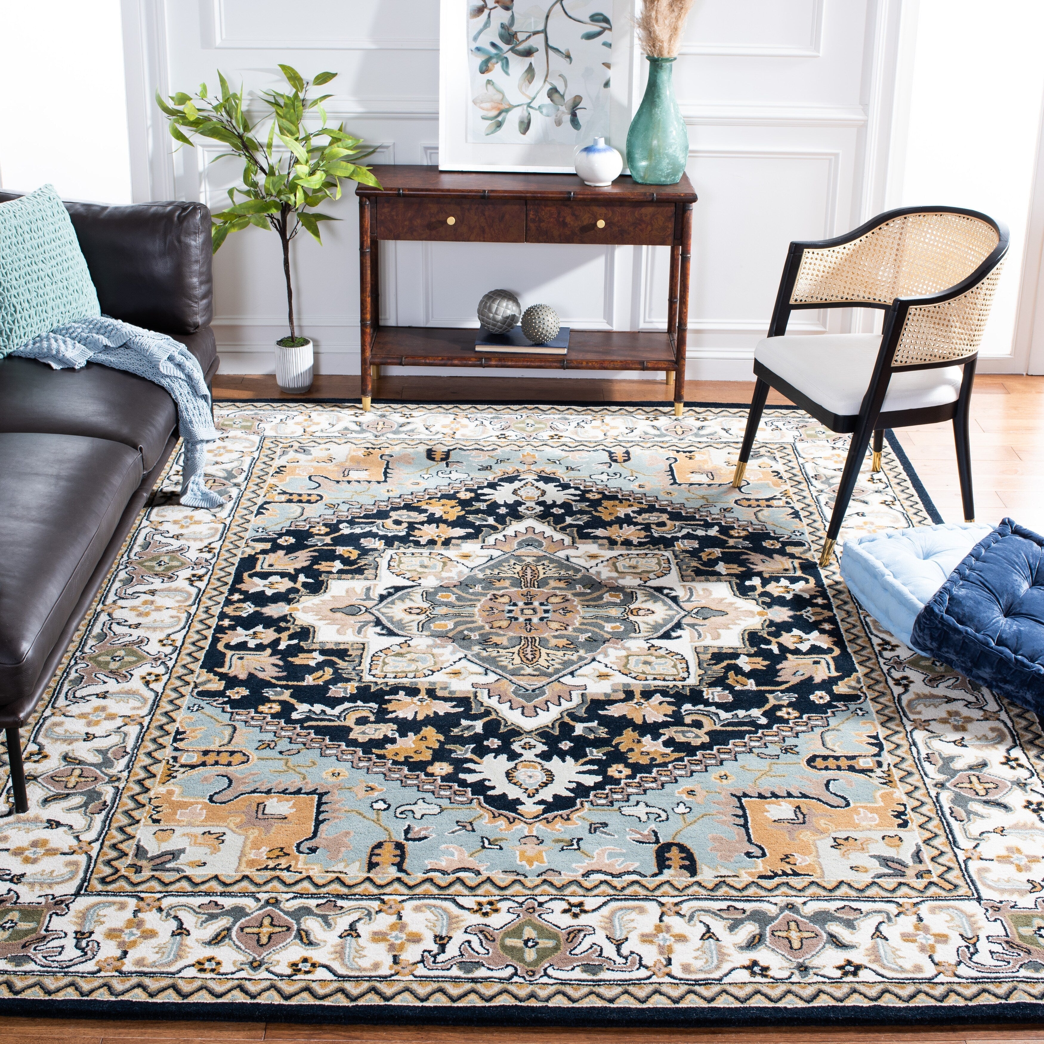 Tapis oriental traditionnel en laine fait main SAFAVIEH Heritage Carrol