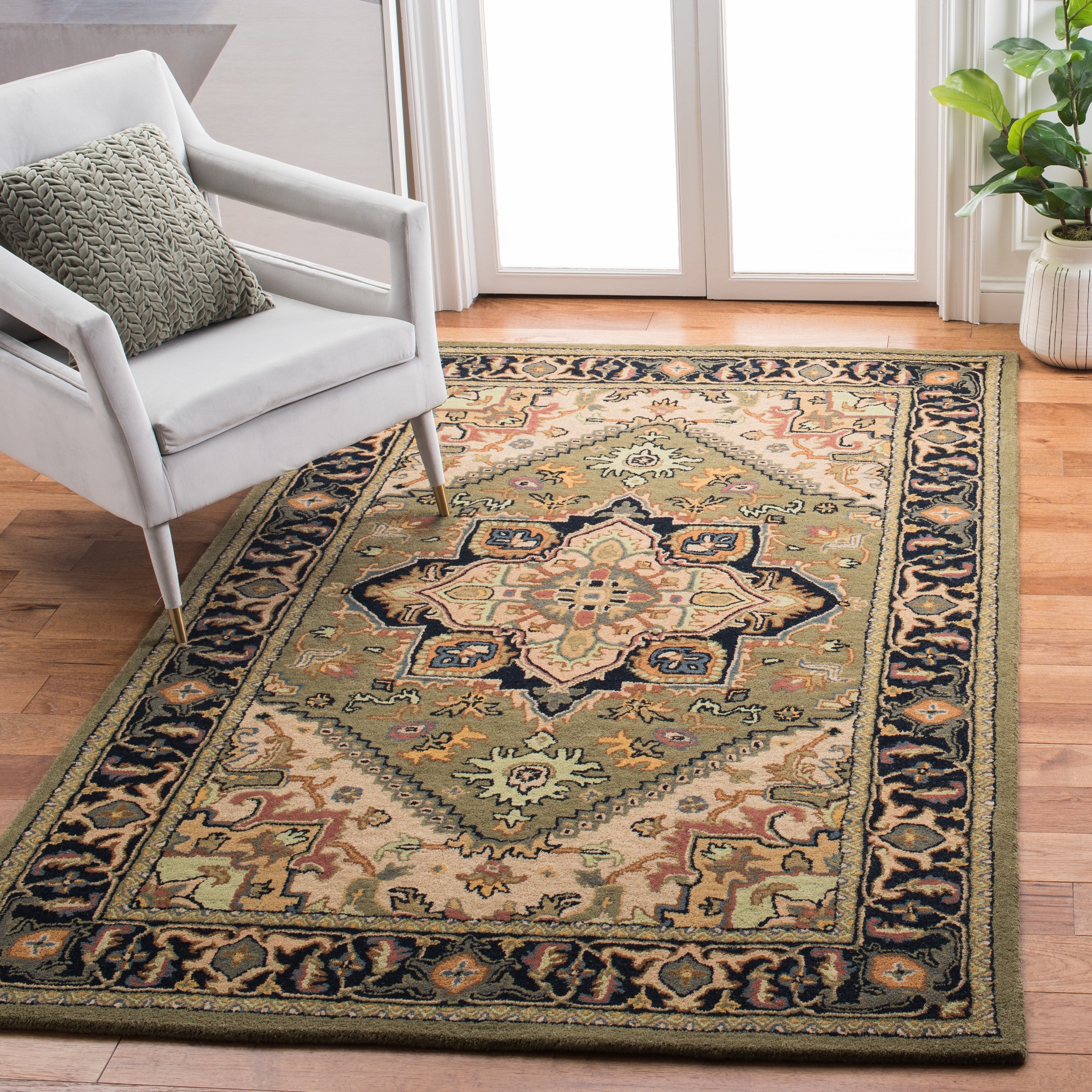 Tapis oriental traditionnel en laine fait main SAFAVIEH Heritage Carrol