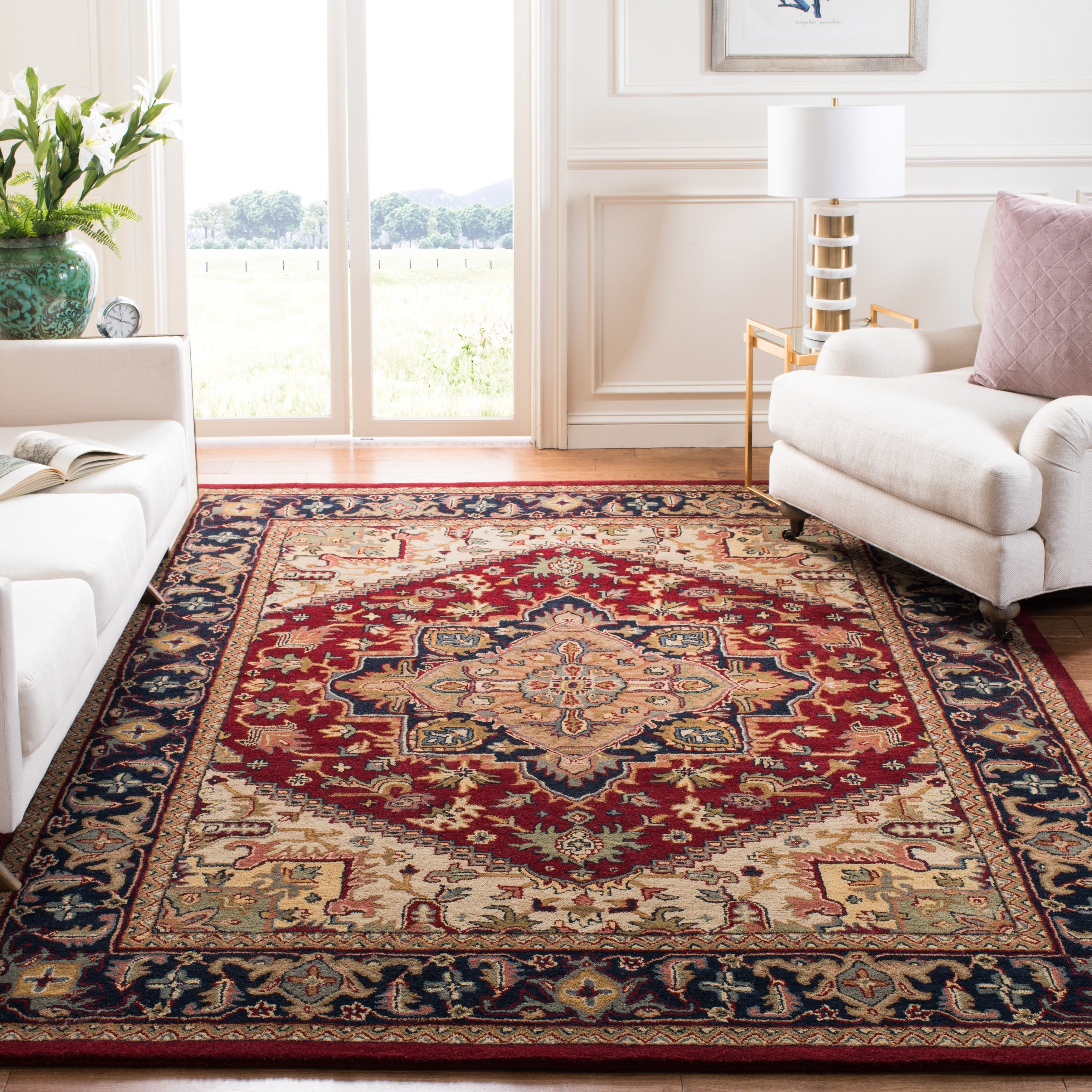 Tapis oriental traditionnel en laine fait main SAFAVIEH Heritage Carrol