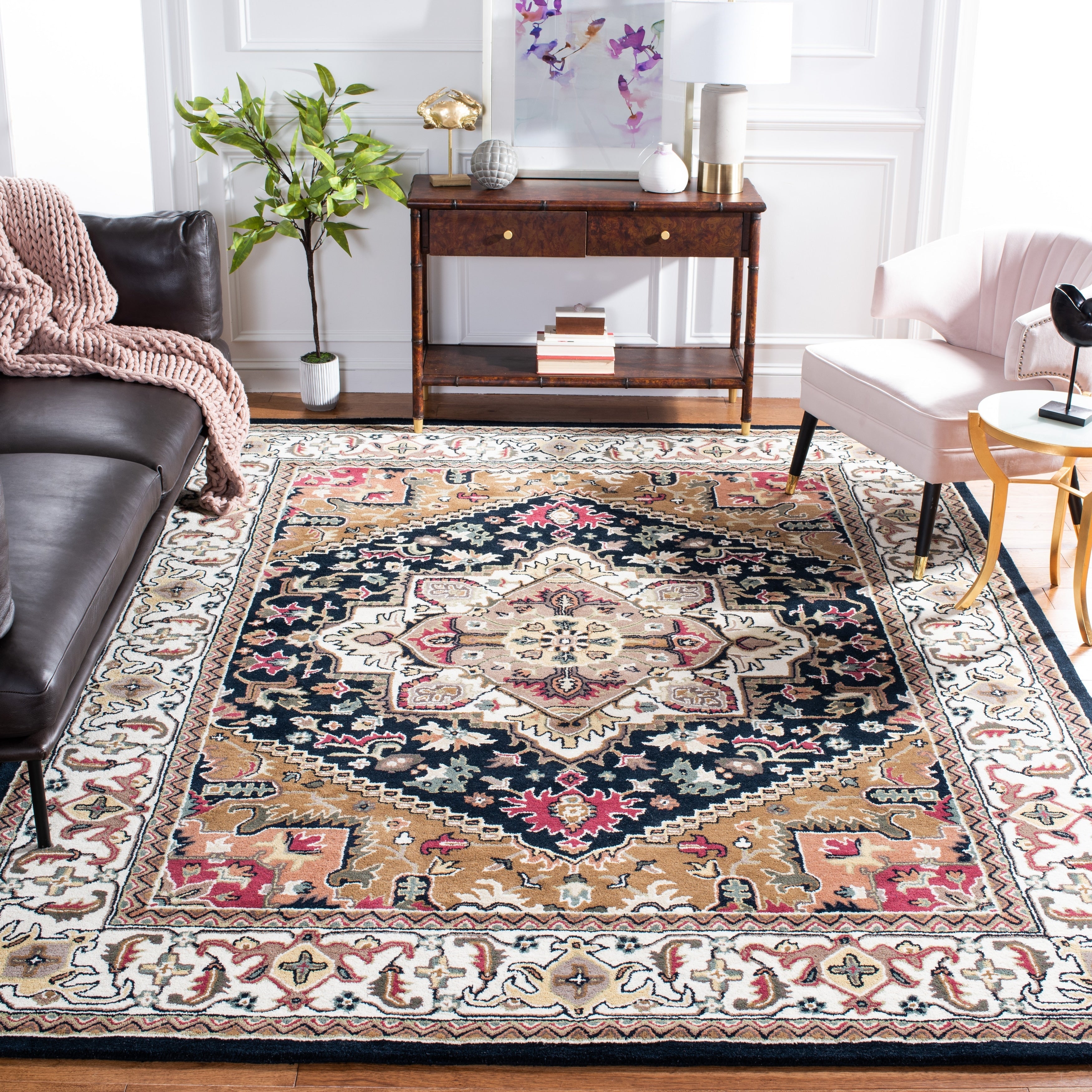 Tapis oriental traditionnel en laine fait main SAFAVIEH Heritage Carrol