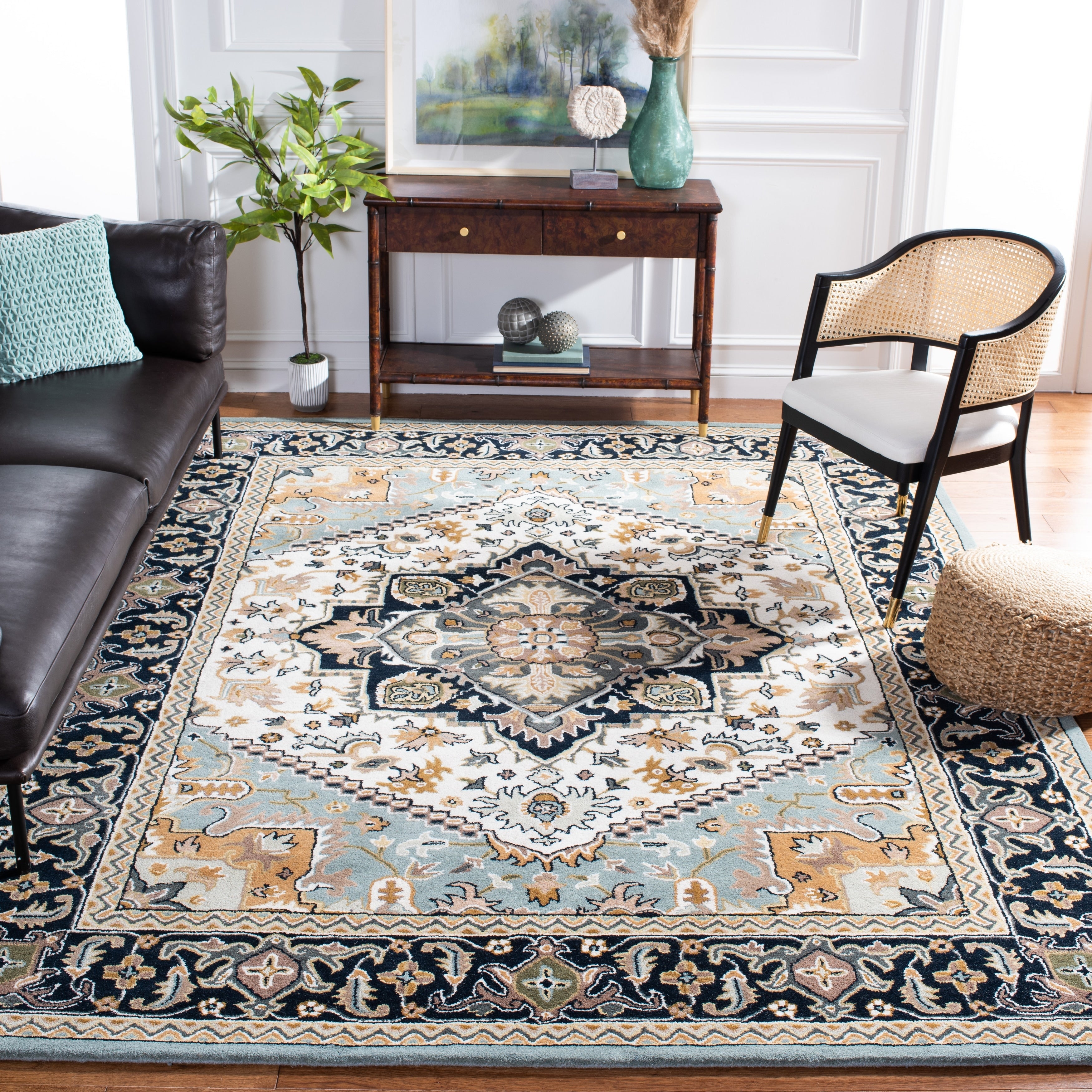 Tapis oriental traditionnel en laine fait main SAFAVIEH Heritage Carrol