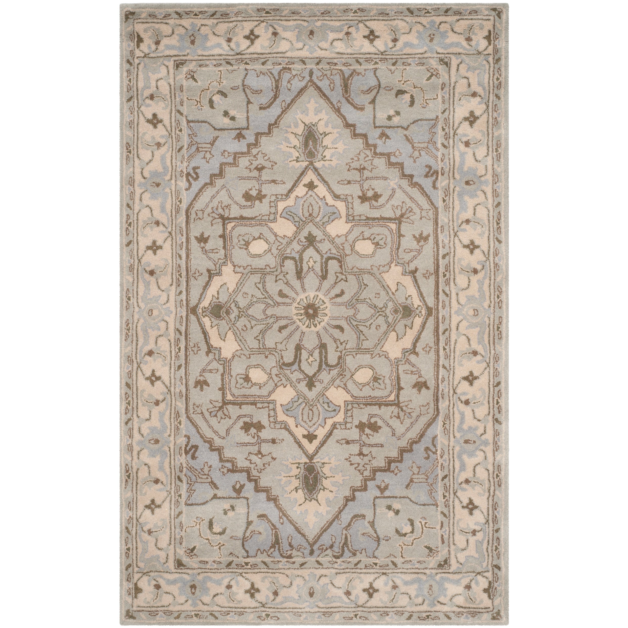 Tapis oriental traditionnel en laine SAFAVIEH Heritage Dahlia flottant fait main