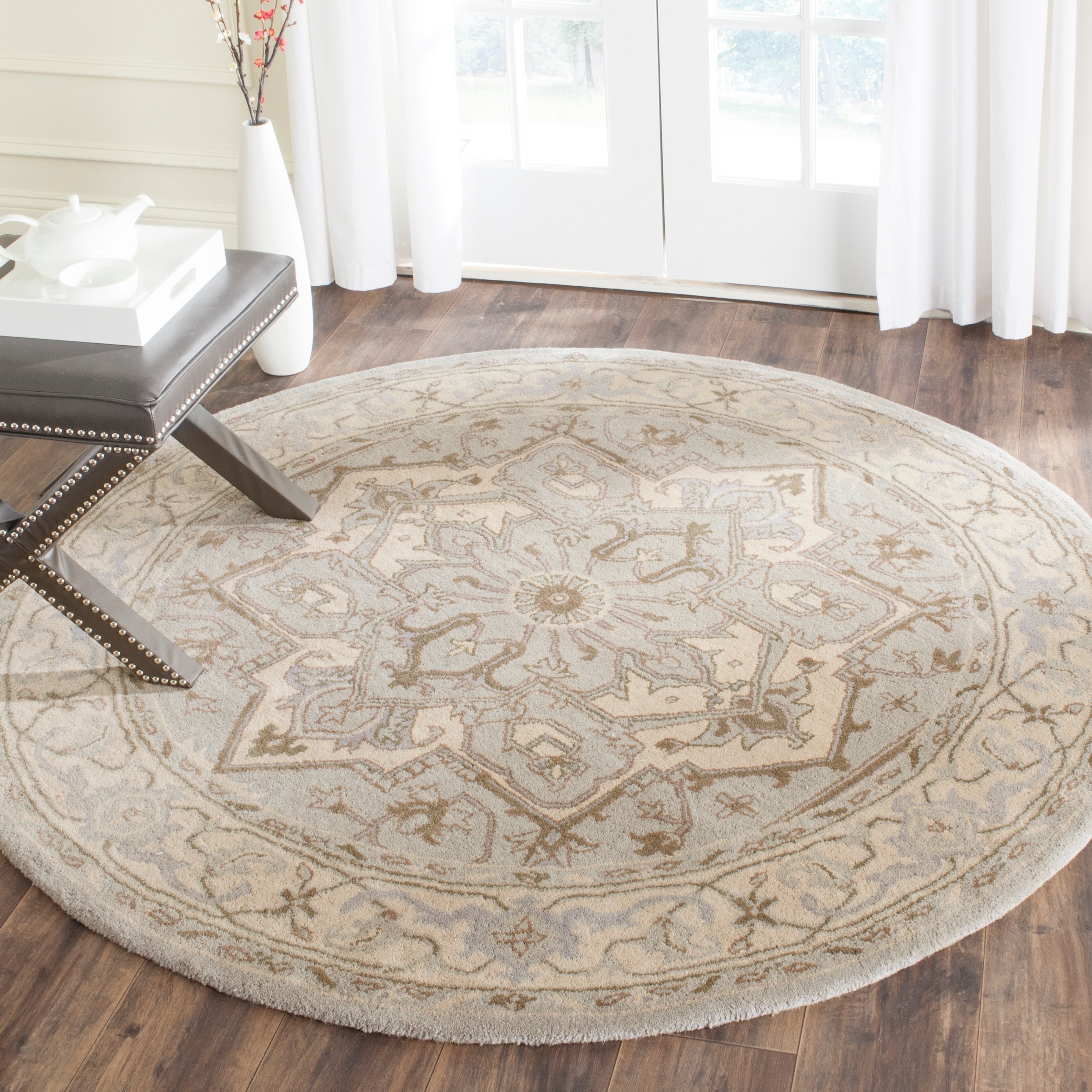 Tapis oriental traditionnel en laine SAFAVIEH Heritage Dahlia flottant fait main