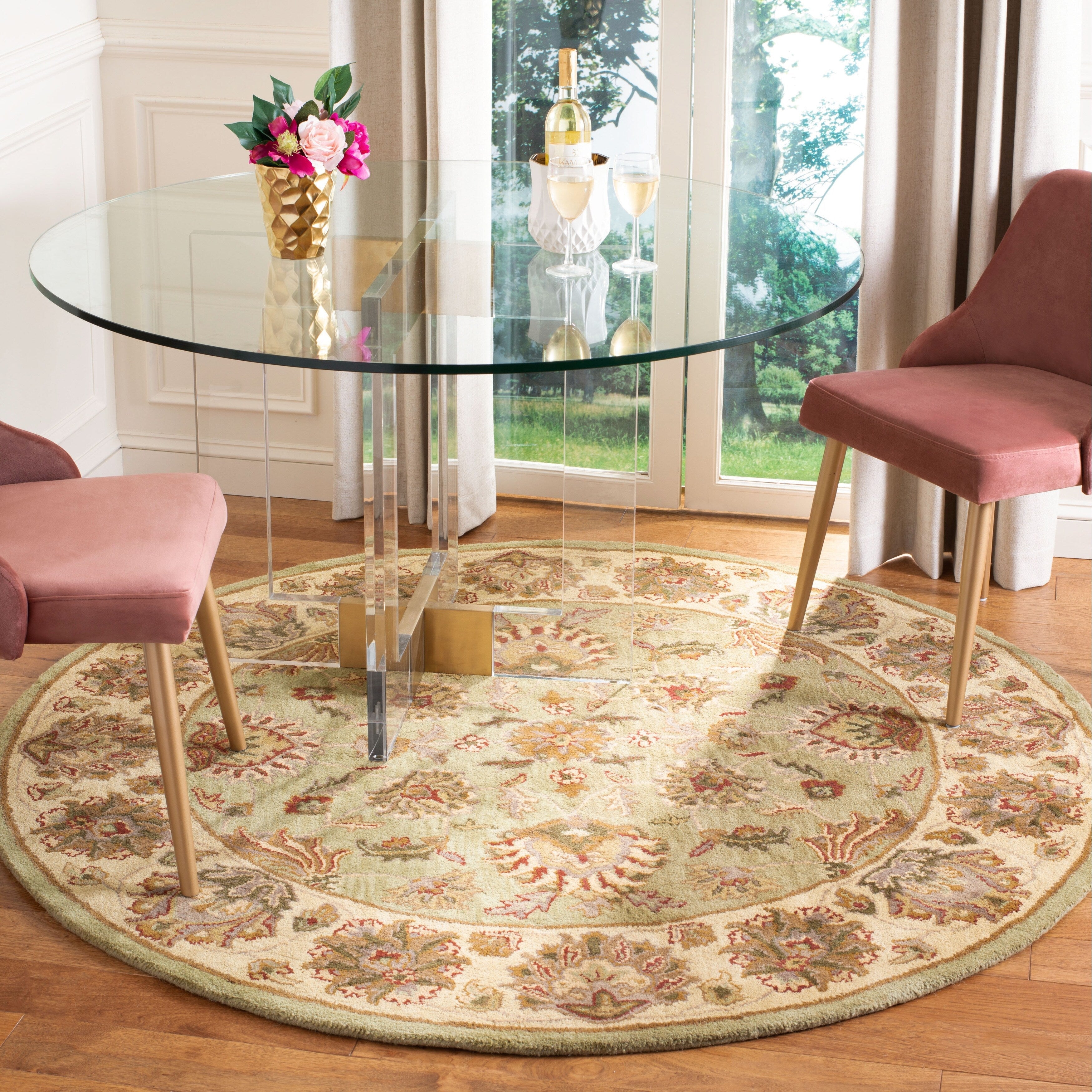 Tapis traditionnel oriental en laine fait main SAFAVIEH, kimono Heritage