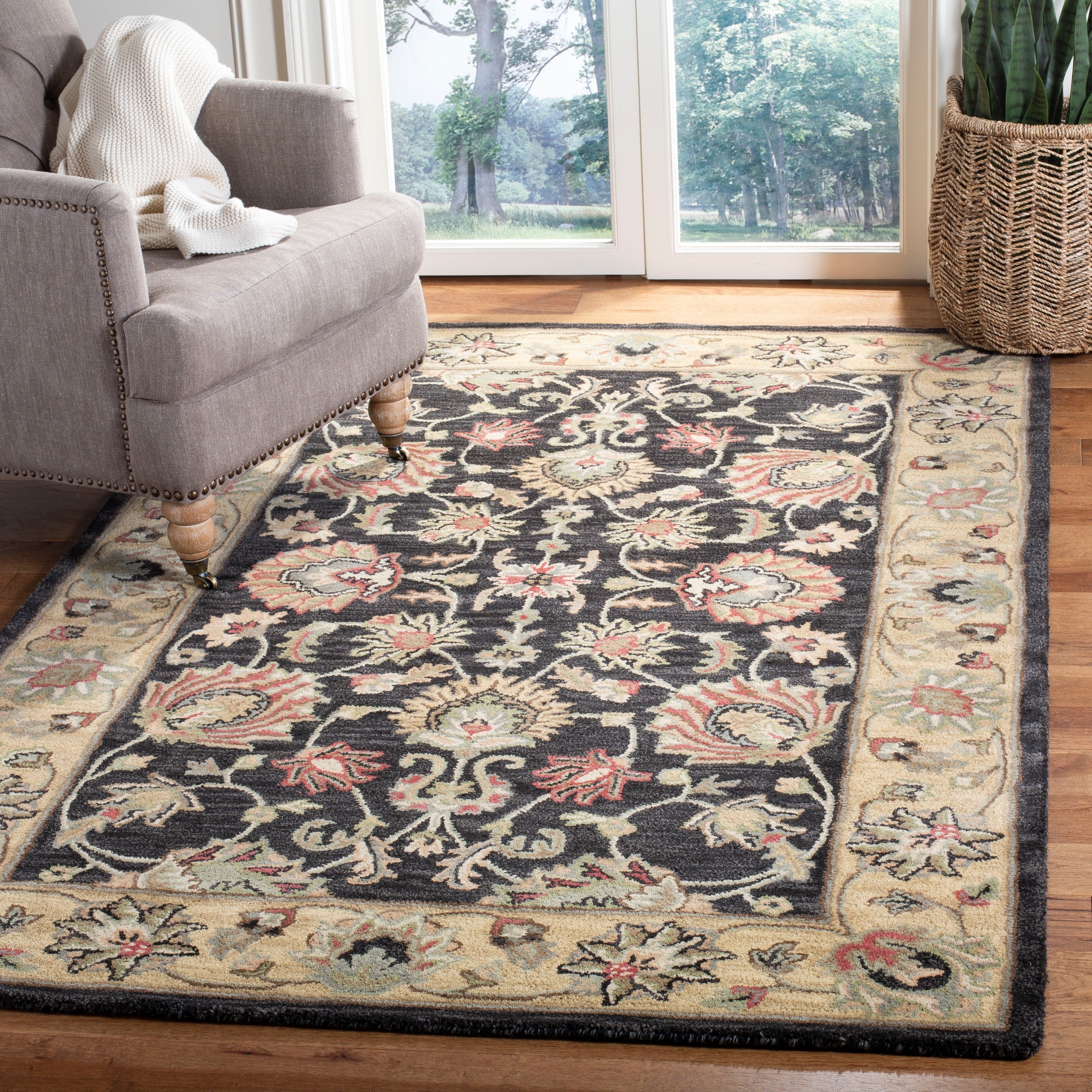 Tapis traditionnel oriental en laine fait main SAFAVIEH, kimono Heritage