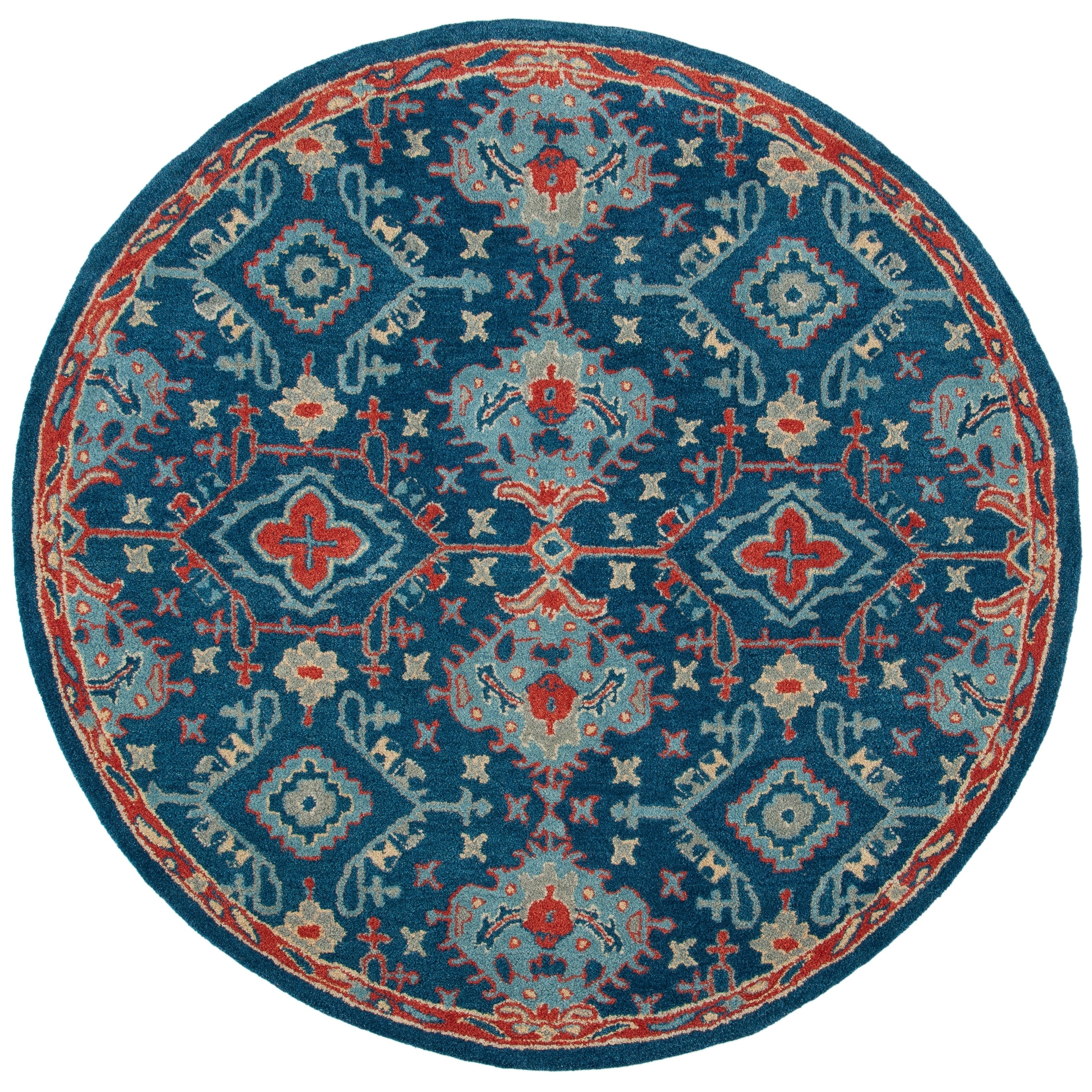 SAFAVIEH Tapis oriental traditionnel en laine Pauliina fait à la main
