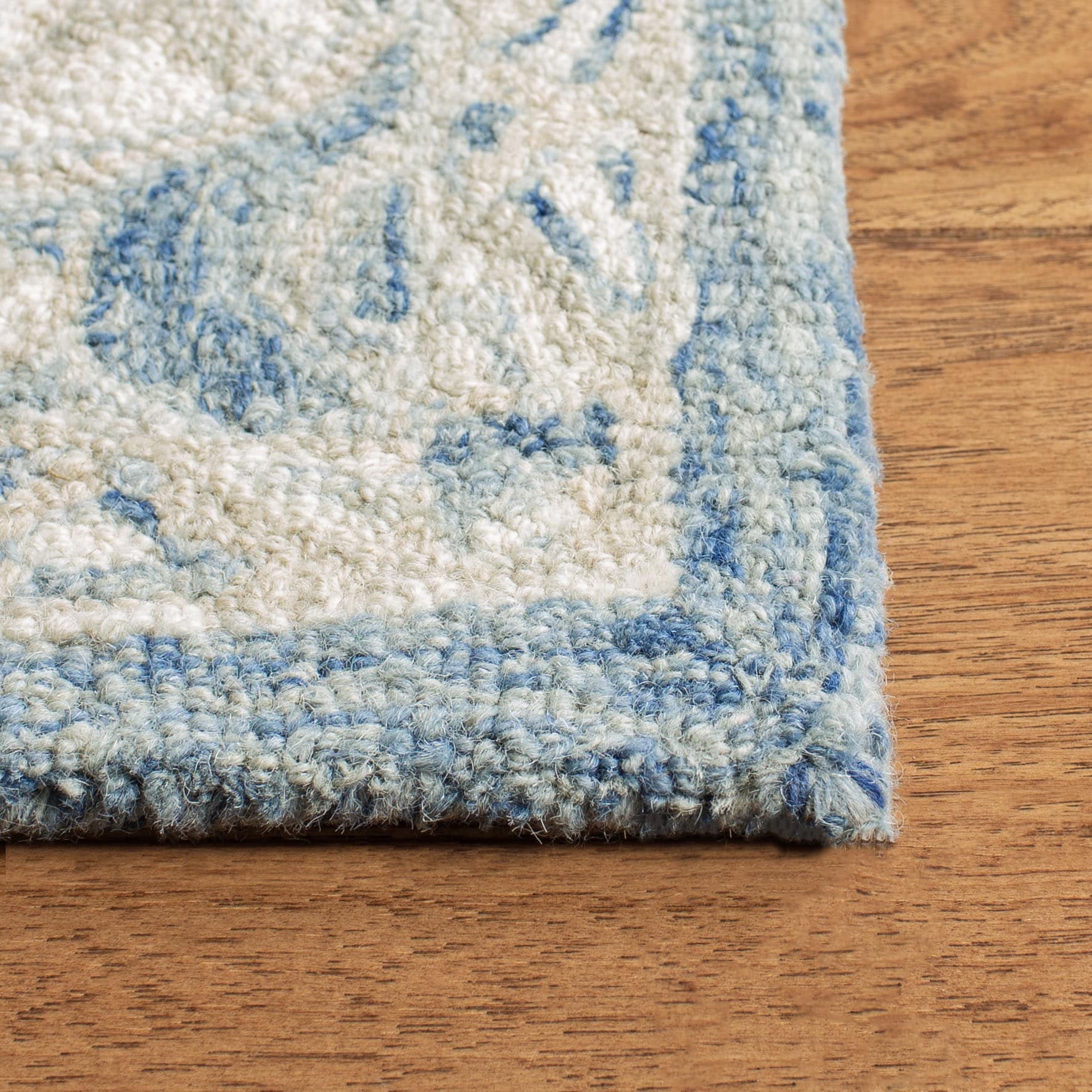 Tapis en laine à micro-boucles Gulseven fait main SAFAVIEH