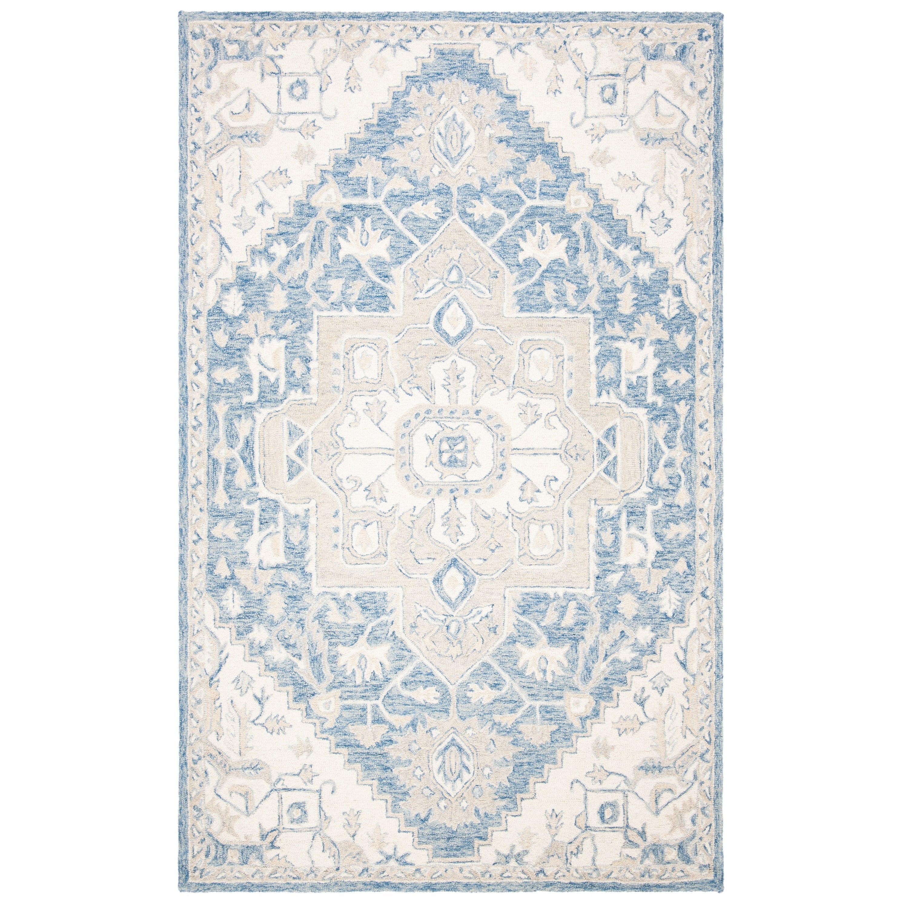 Tapis en laine à micro-boucles Gulseven fait main SAFAVIEH