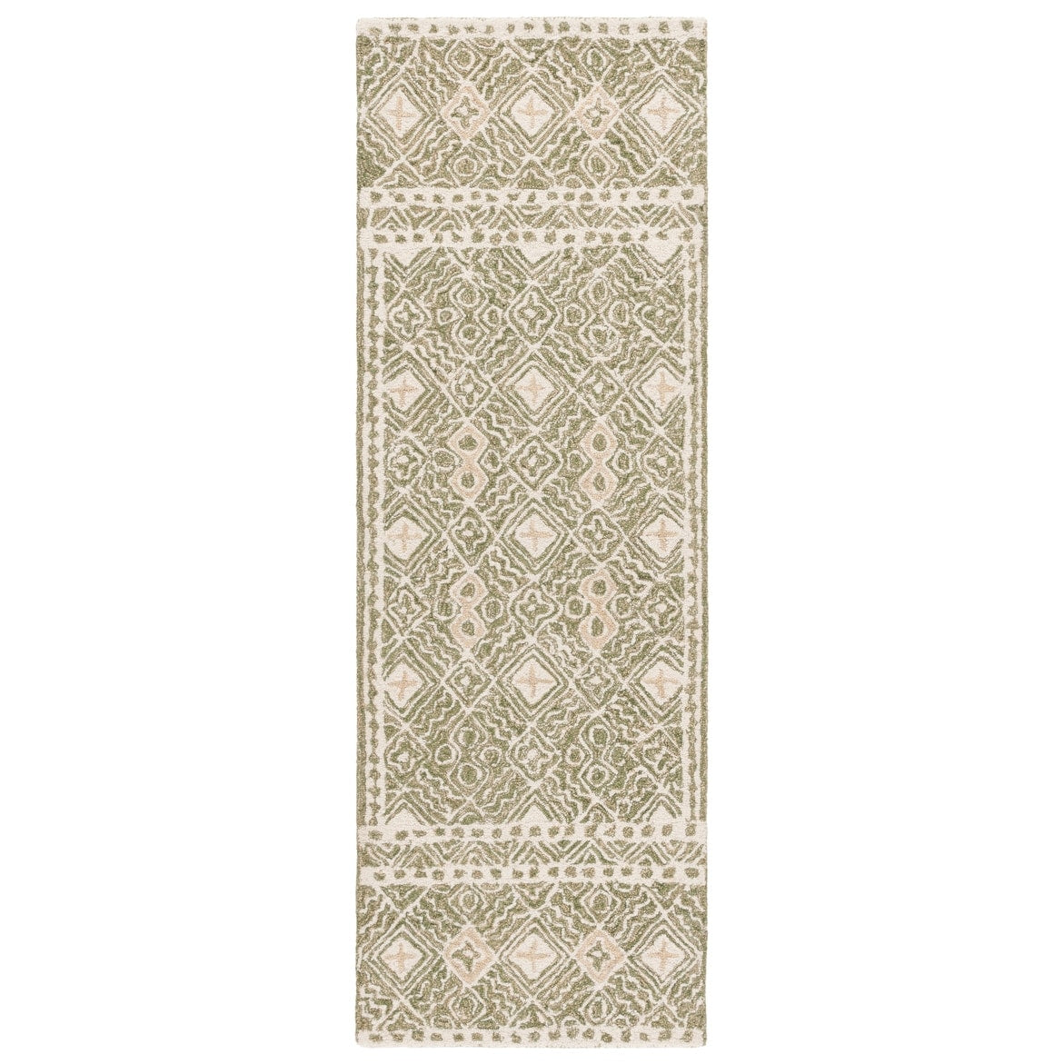 Tapis en laine Lutetia micro-bouclé fait main SAFAVIEH