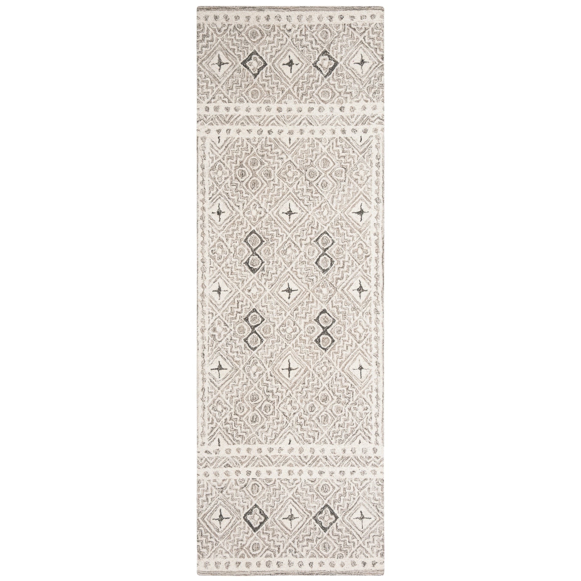 Tapis en laine Lutetia micro-bouclé fait main SAFAVIEH
